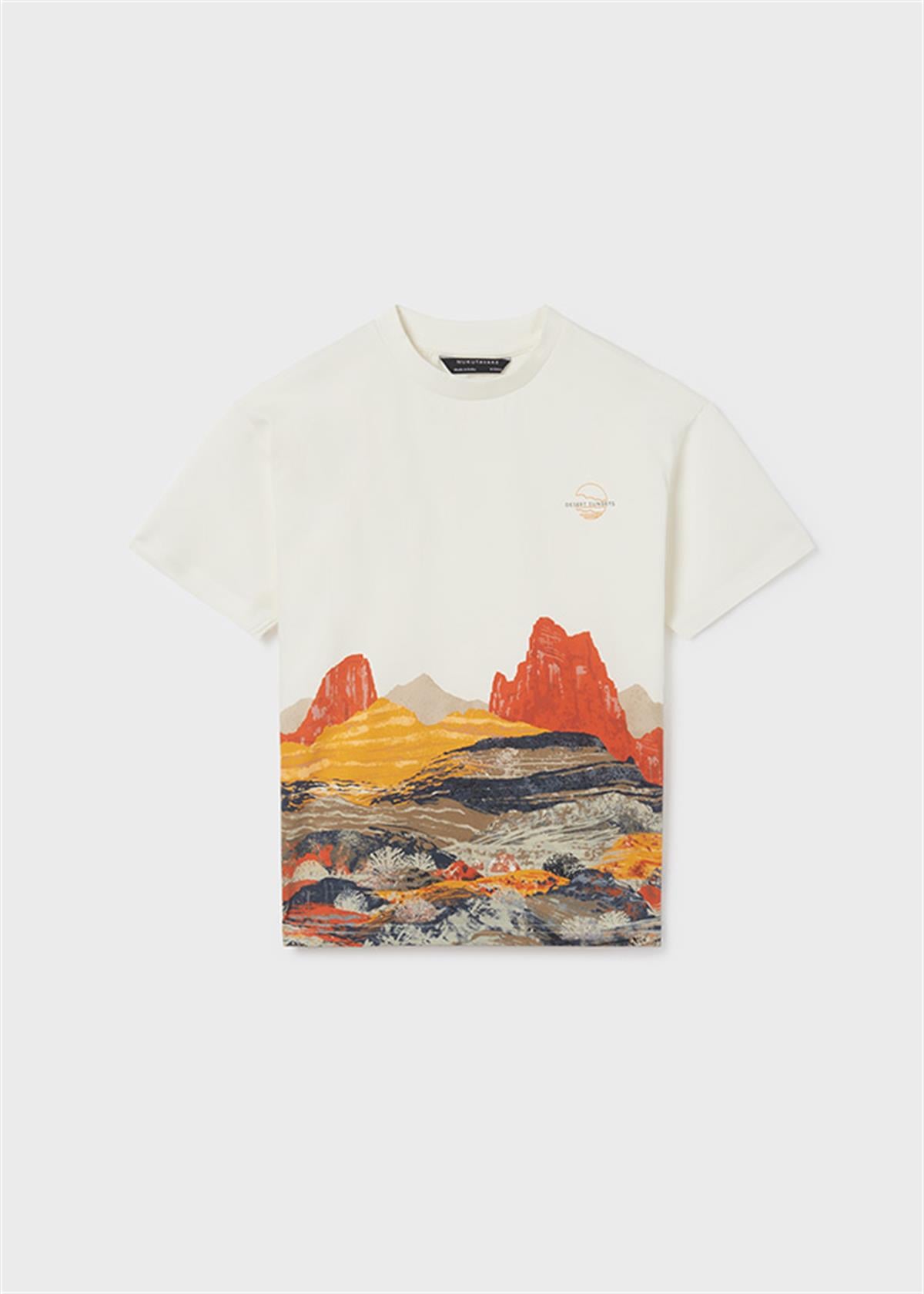 DAĞ BASKILI T-SHIRT