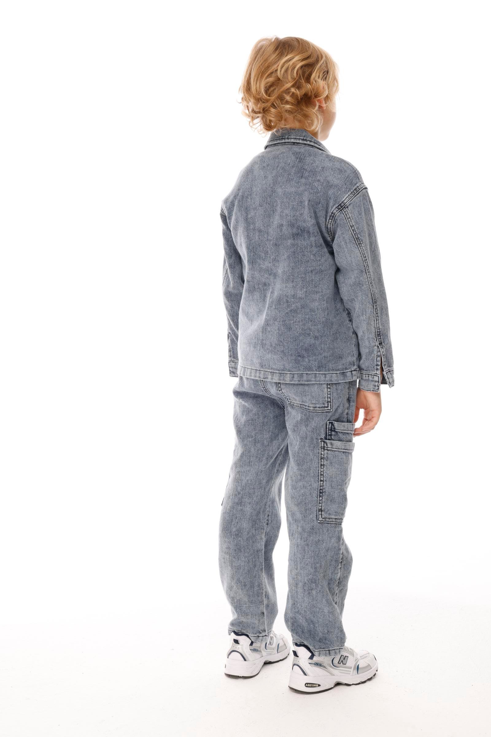 Denim 2'li Erkek Takım - Mavi