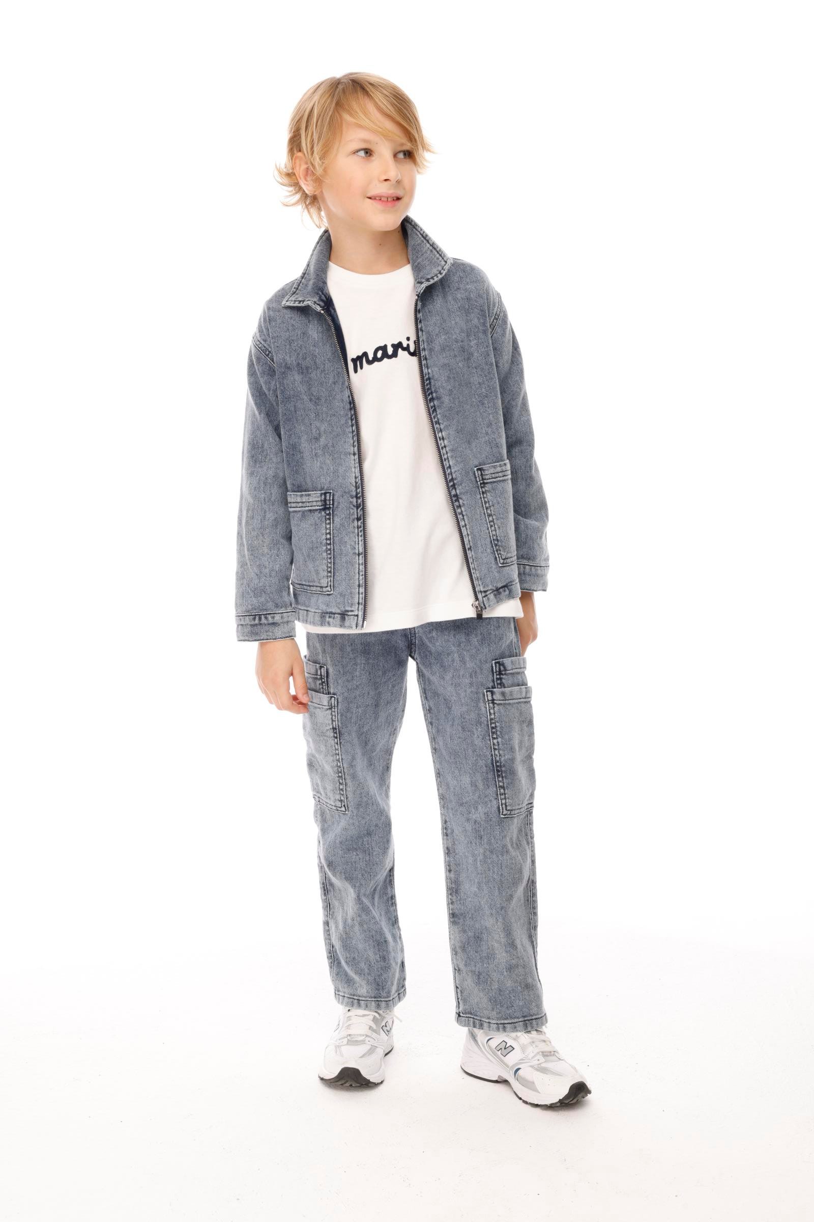 Denim 2'li Erkek Takım - Mavi