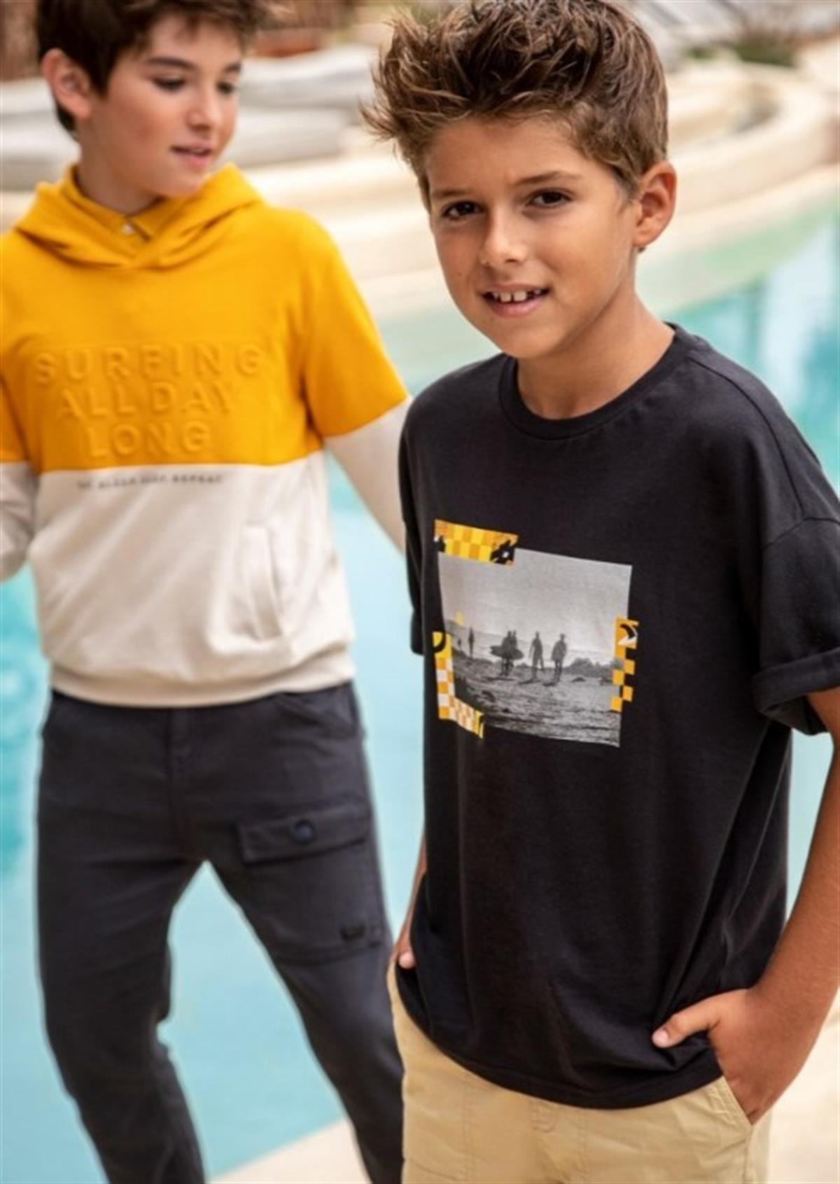 DENİZ BASKILI T-SHIRT