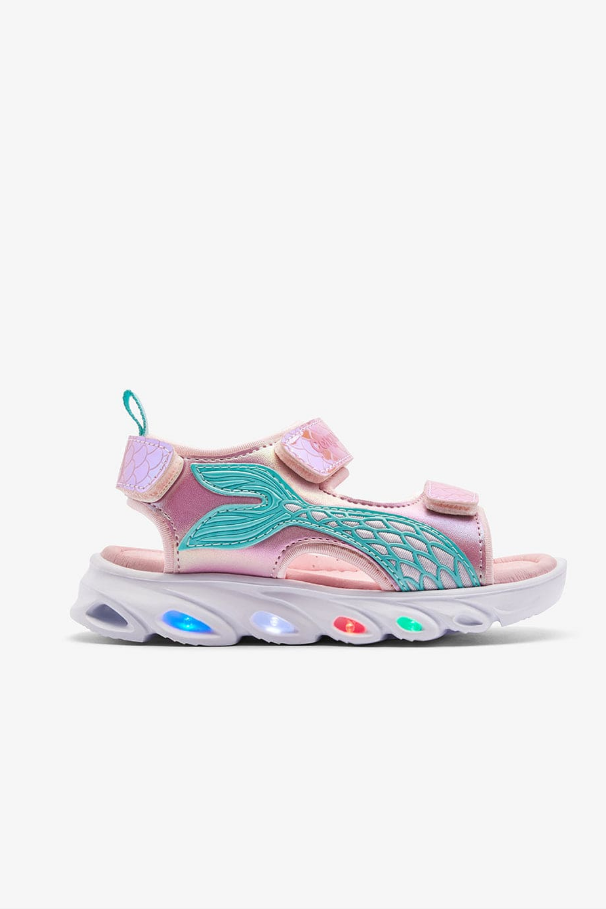 Deniz Kızlı Işıklı Sandalet - Pembe