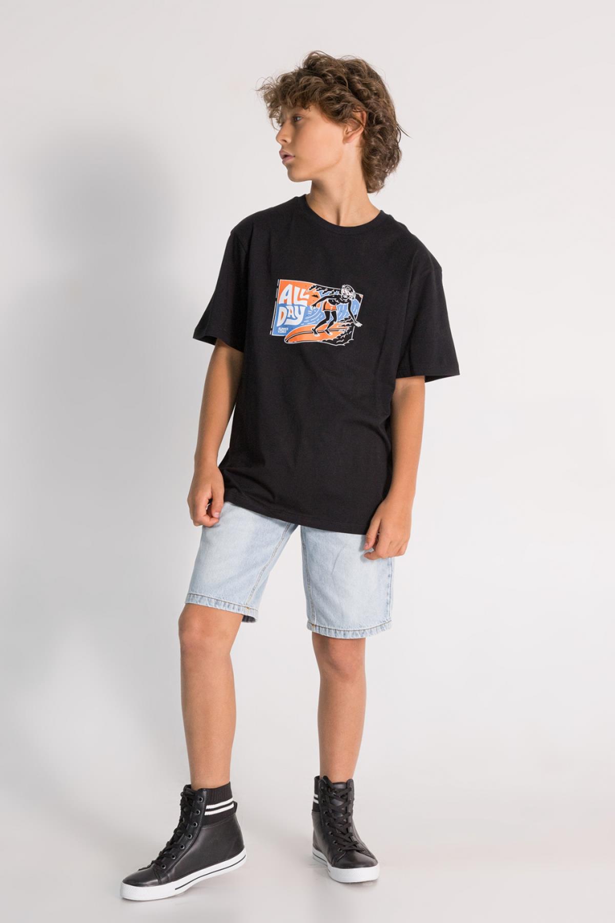 DMB ALL DAY YAZILI ERKEK T-SHIRT