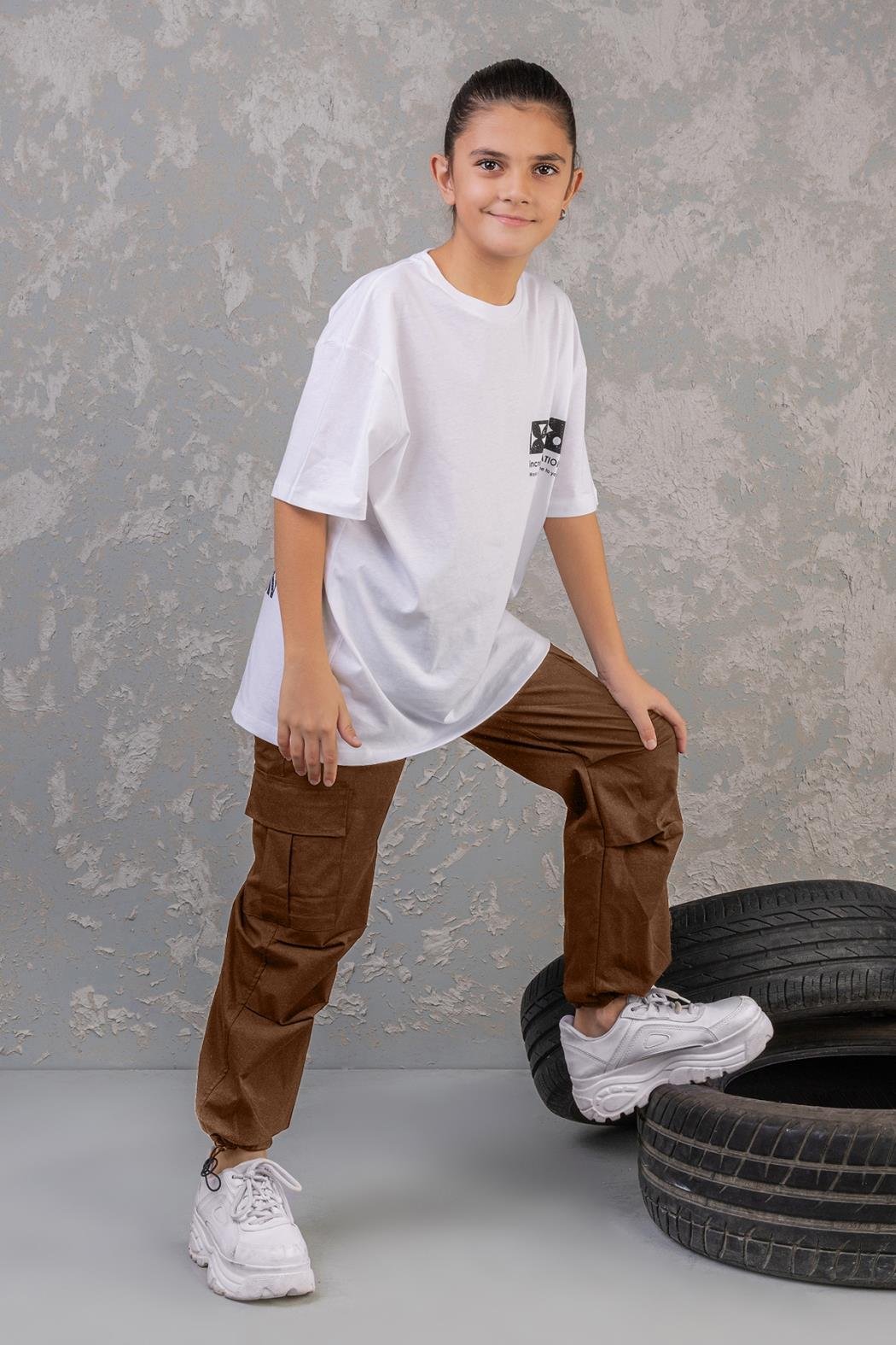 Dmb Kargo Cepli Erkek Pantolon - Kahverengi