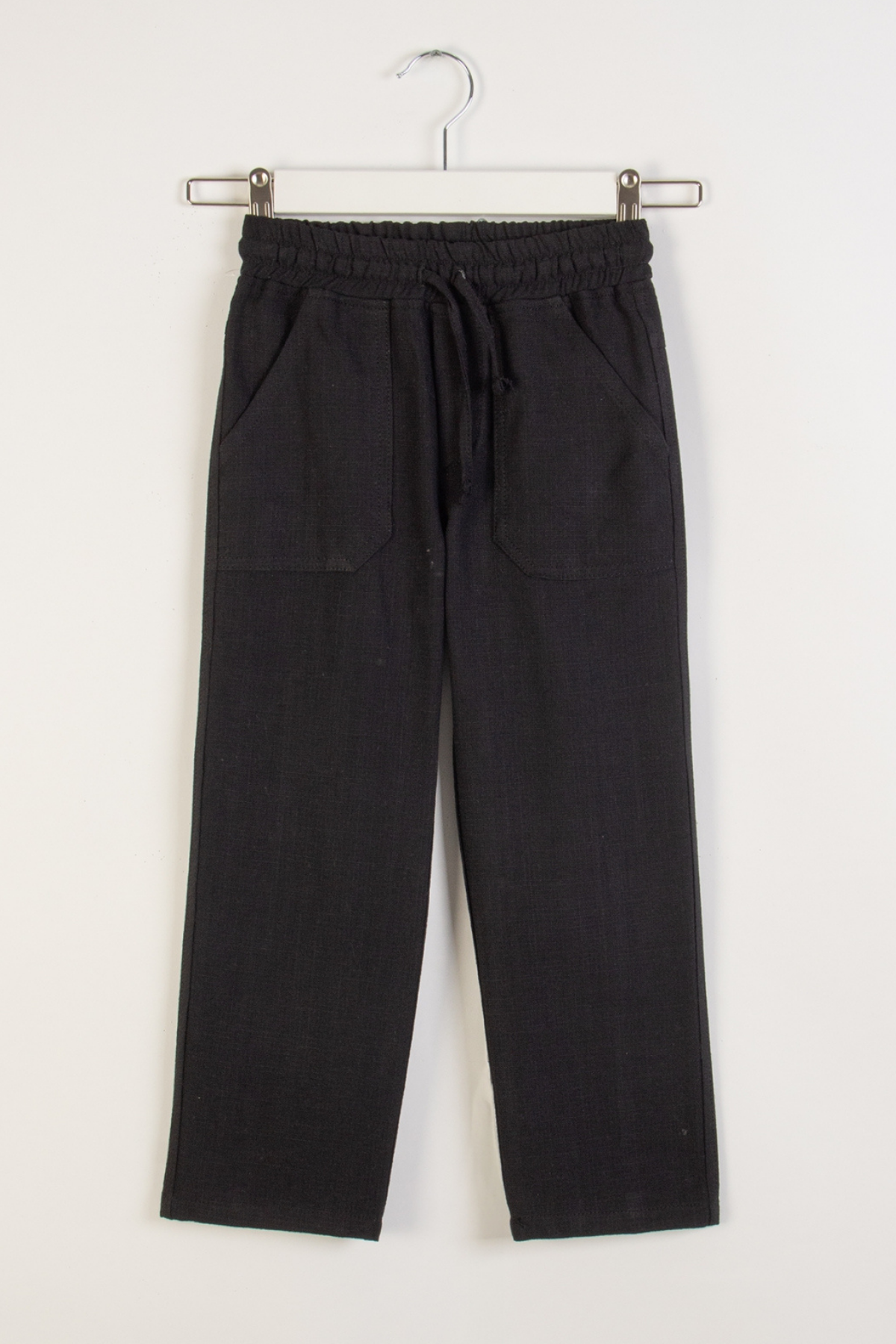 DMB Keten Erkek Pantolon - Siyah