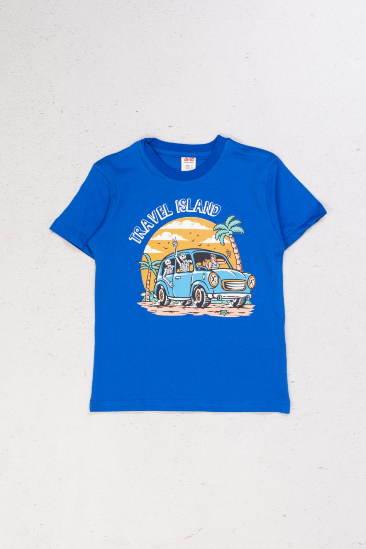 DMB Travel Erkek Tişört - Saks