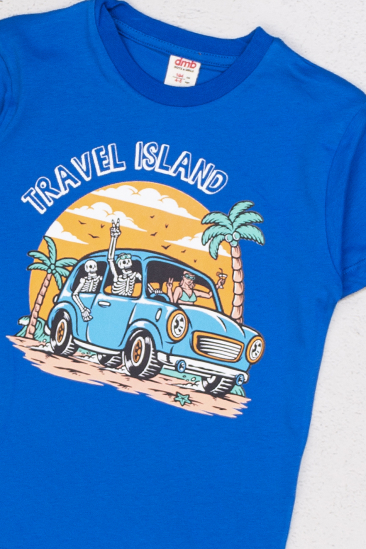 DMB Travel Erkek Tişört - Saks