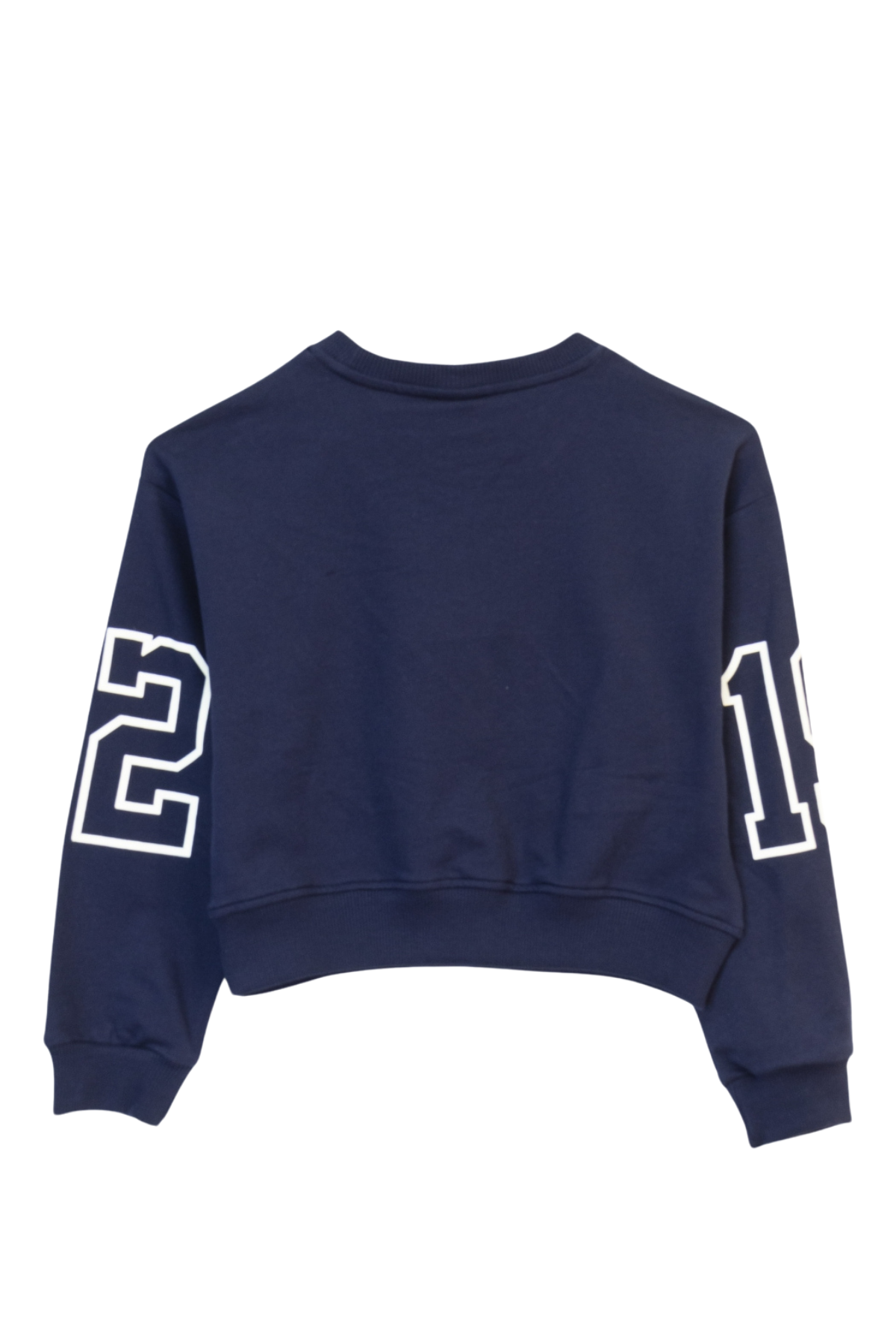 DMB U Baskılı Kız Sweat - Lacivert