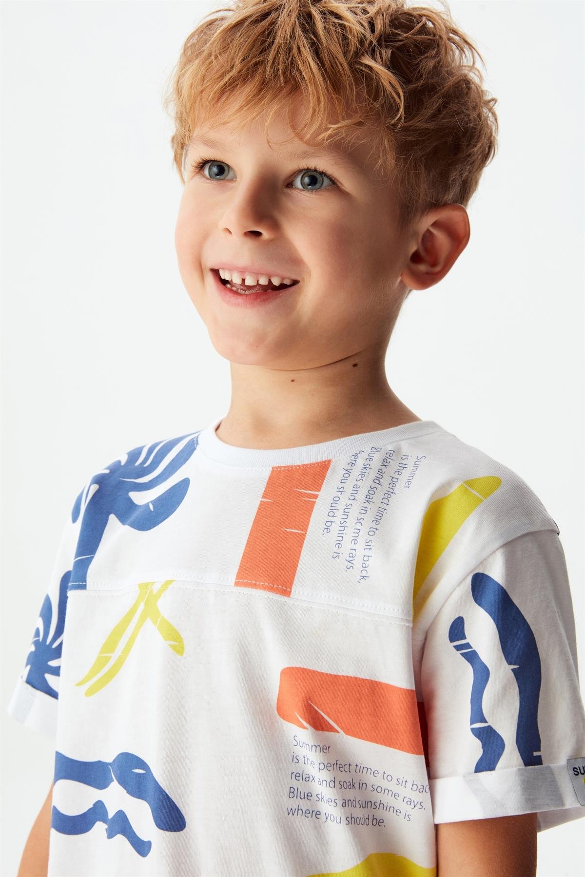 DOMİNK BASKILI T-SHIRT