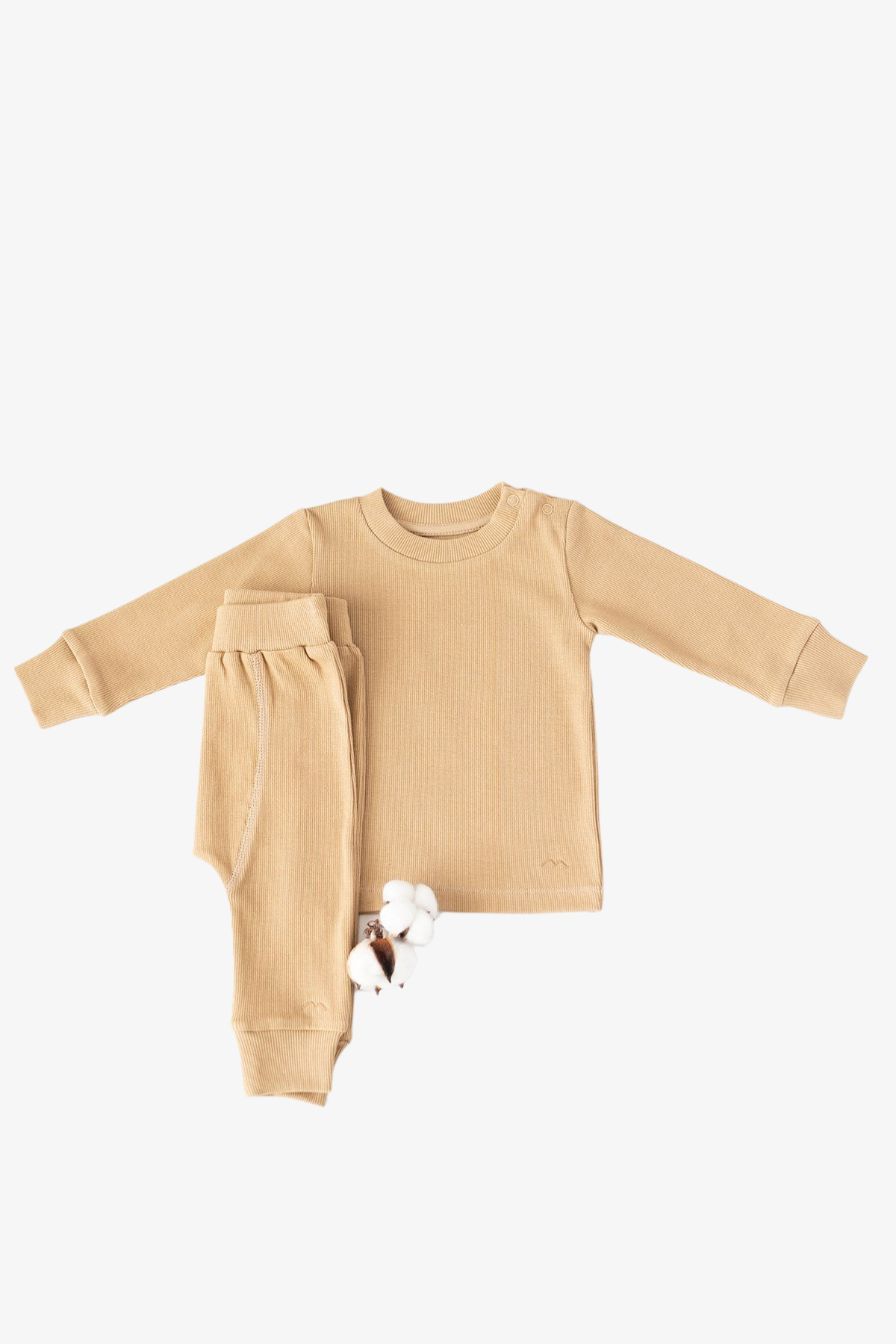 Erkek Bebek 2'li Takım - Bej