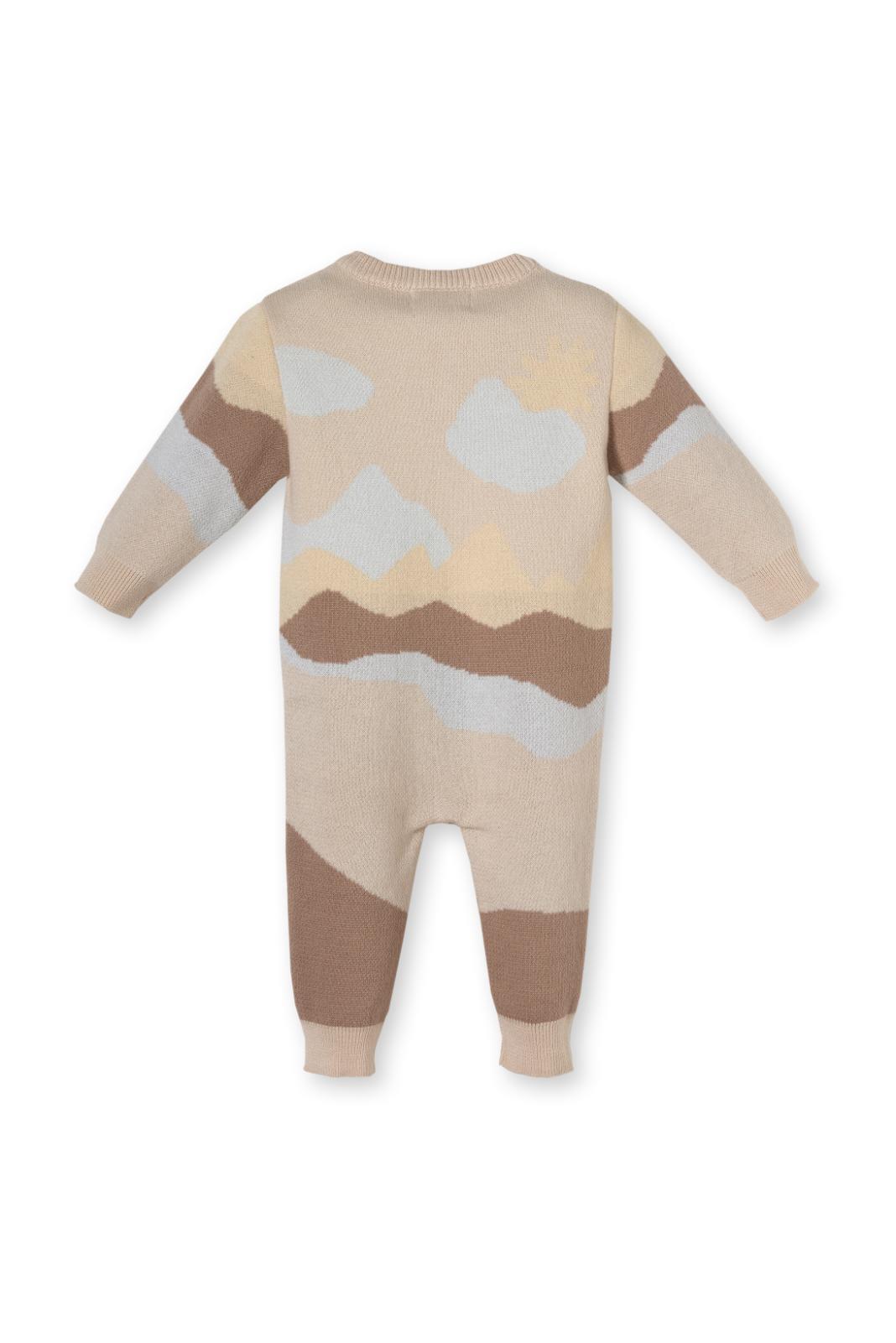 Ev Desenli Takım - Bej