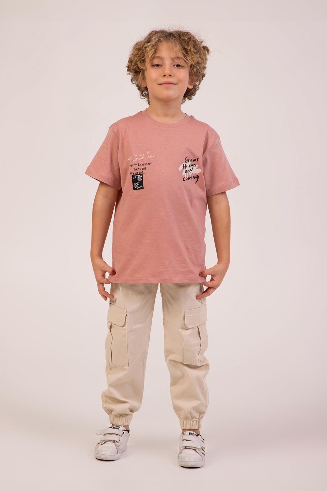 Extra Fun Erkek Tsirt - Kiremit