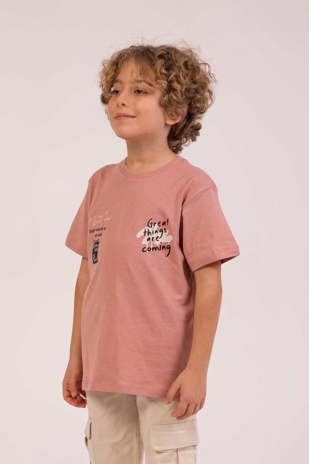 Extra Fun Erkek Tsirt - Kiremit