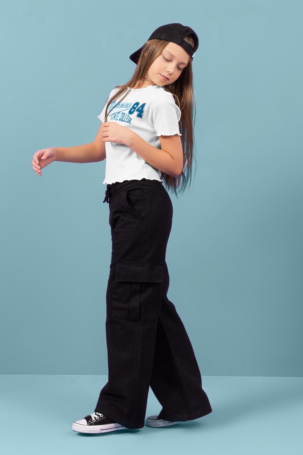 FİTİLLİ KIZ T-SHIRT