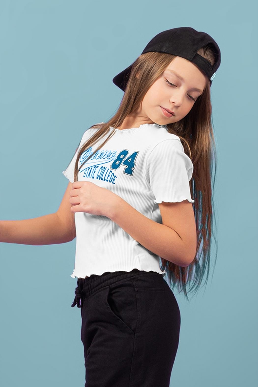 FİTİLLİ KIZ T-SHIRT