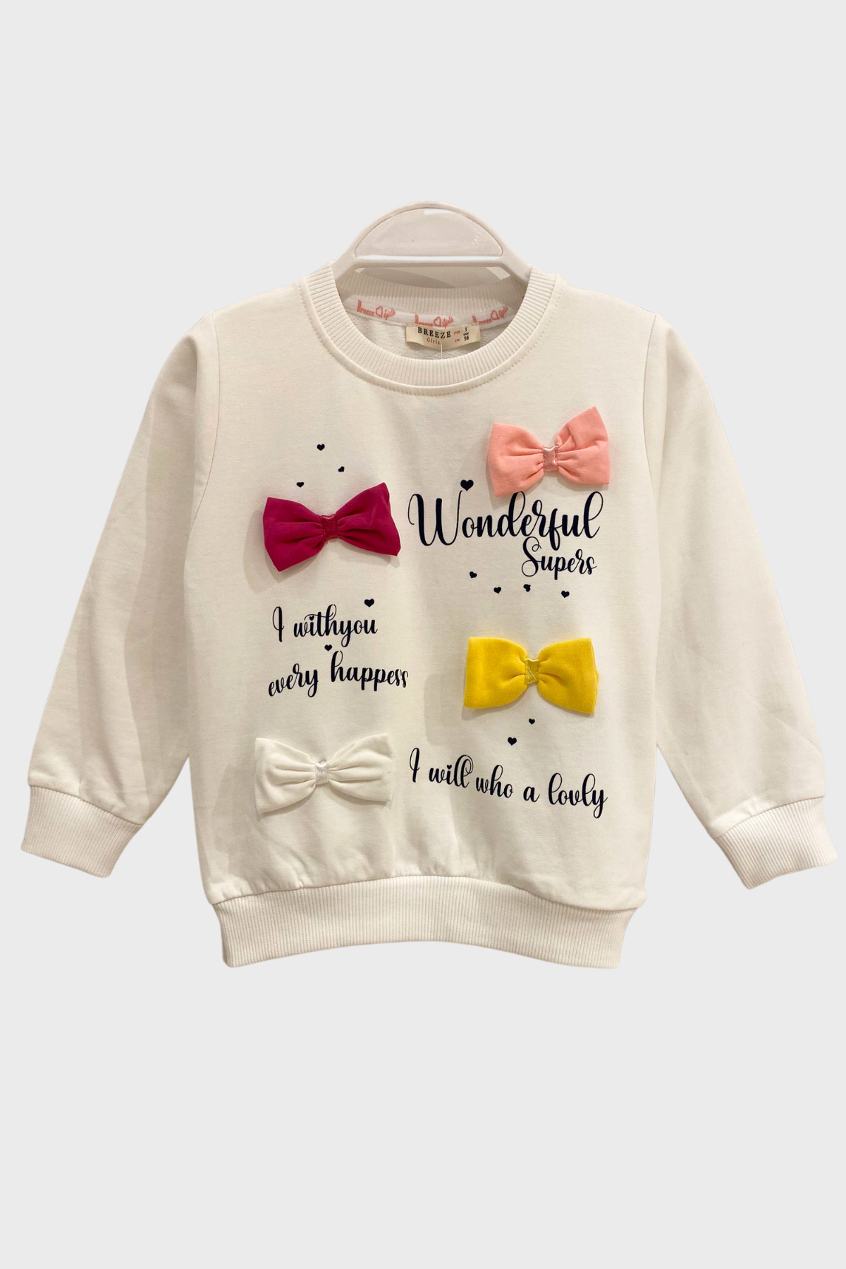 FİYONKLU KIZ SWEAT