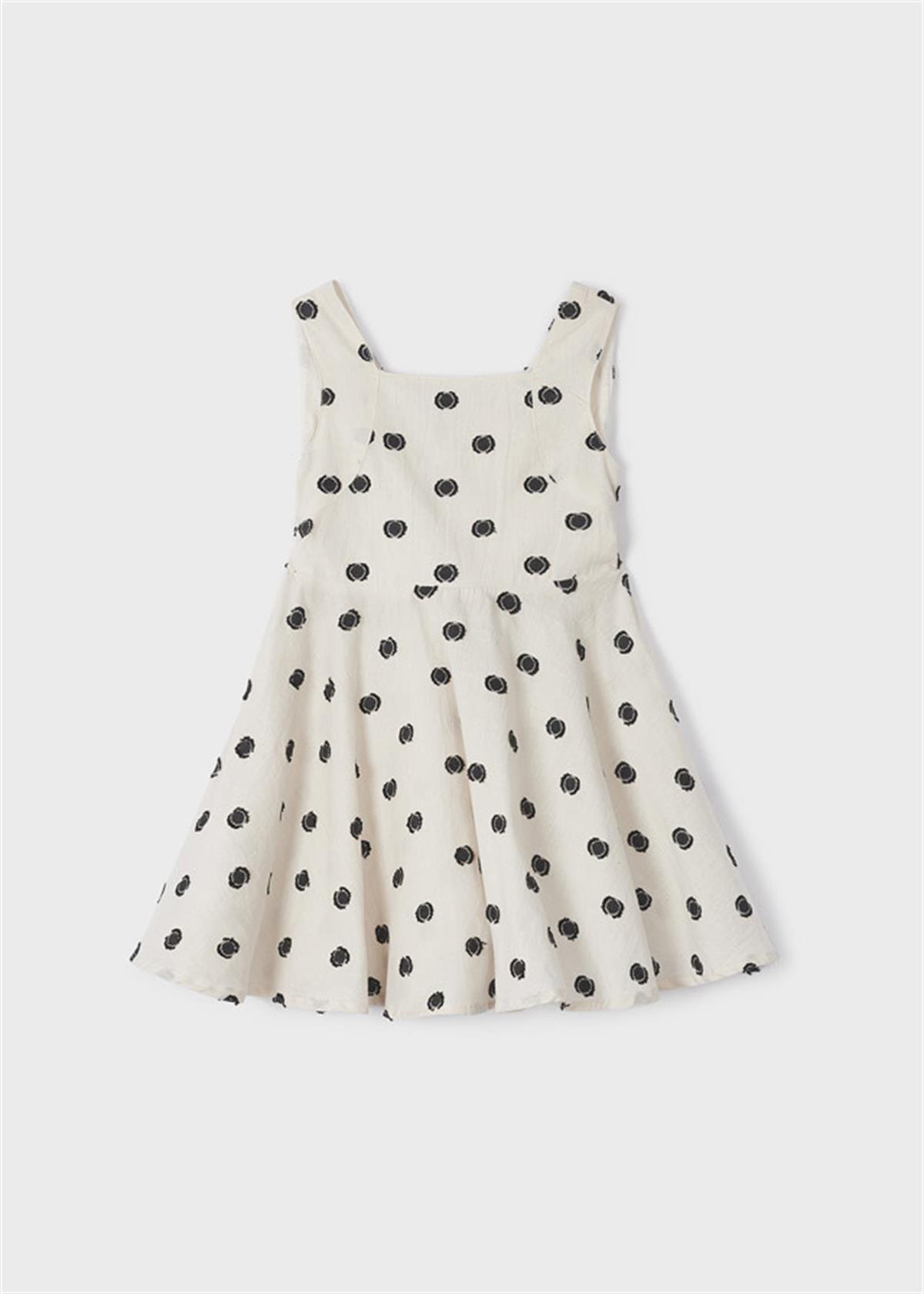 FİYONKLU PUANTİYELİ ELBİSE