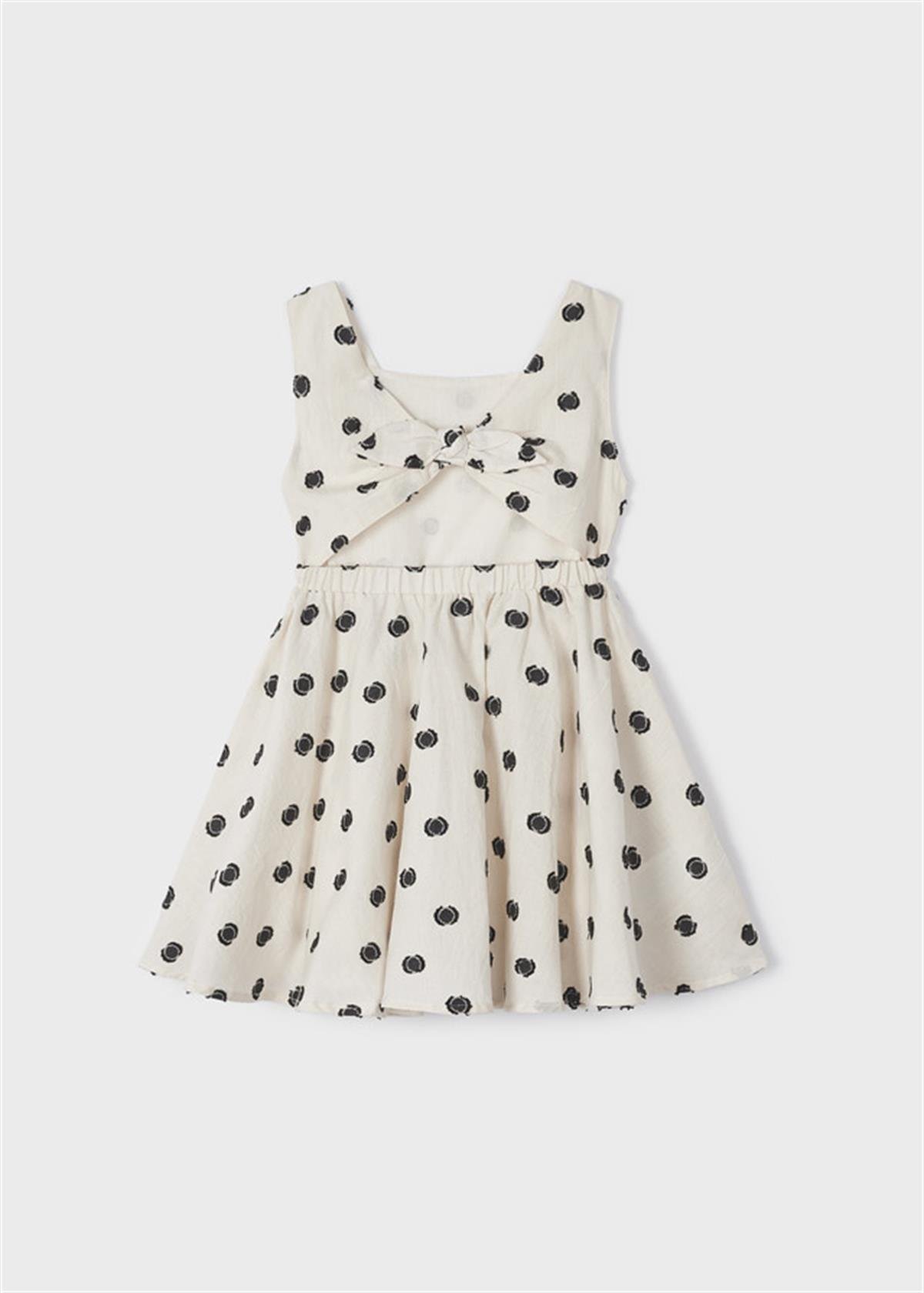 FİYONKLU PUANTİYELİ ELBİSE