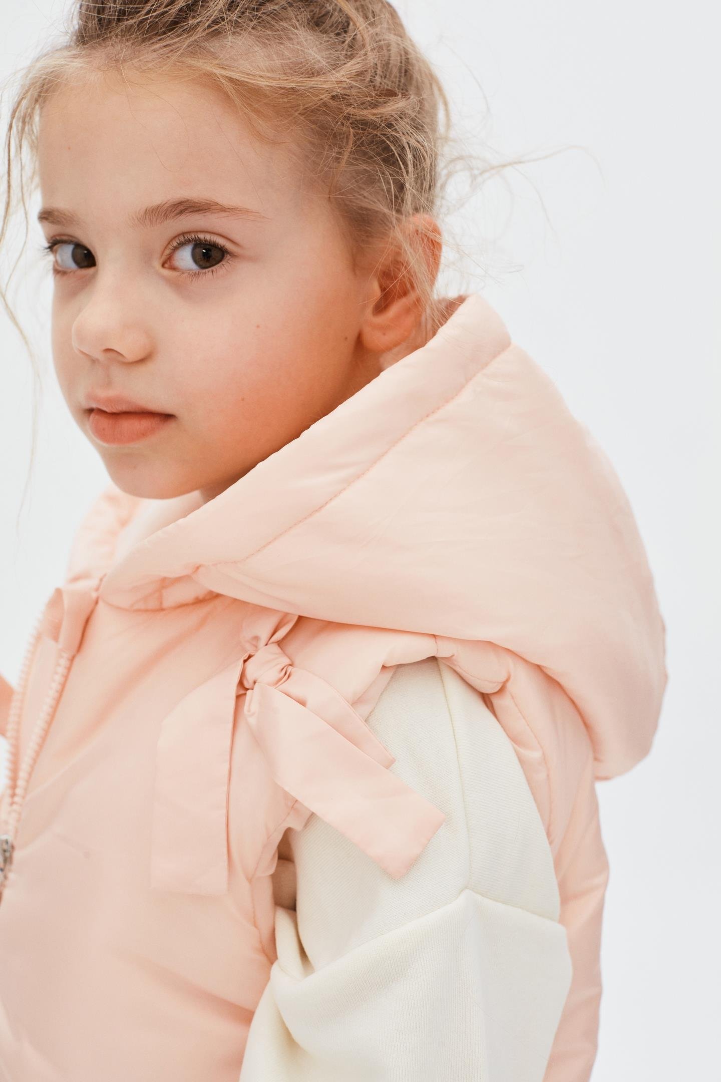 Fiyonklu Yelek - Pembe