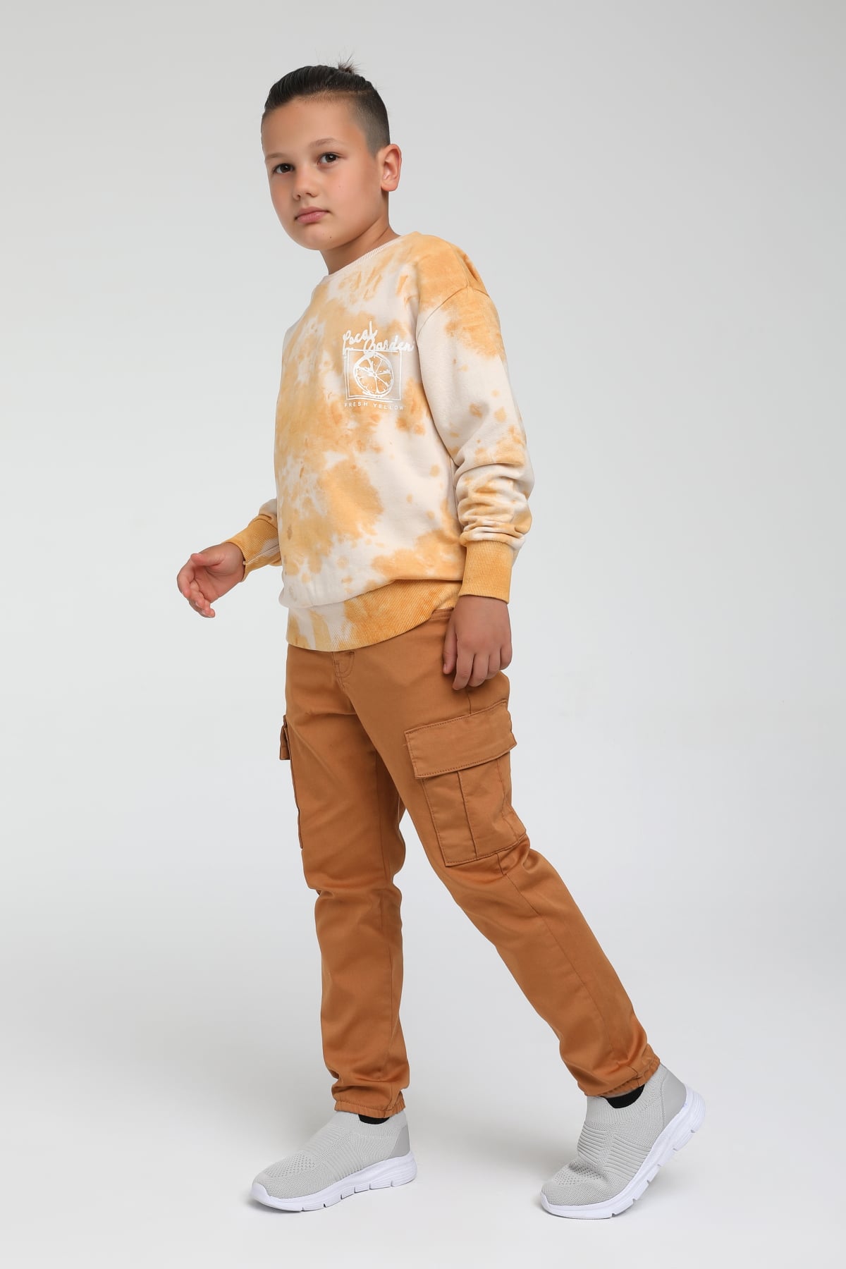 FRESH YELLOW BATİK ERKEK SWEAT