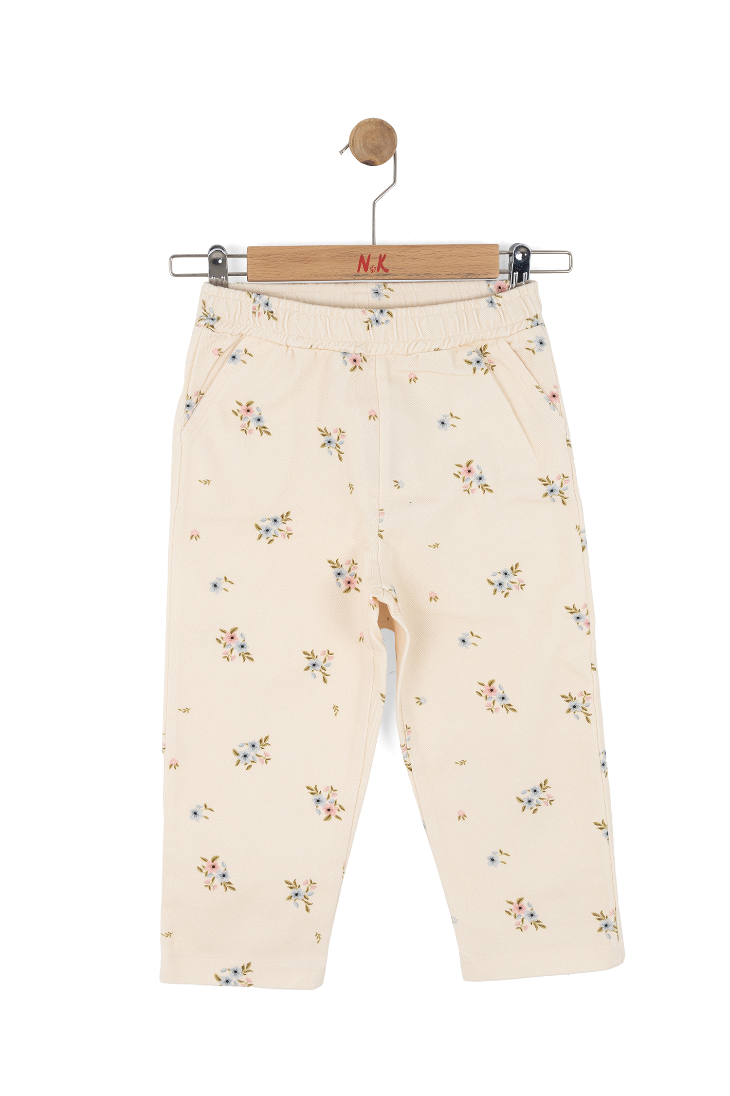 Full Bloom Pantolon - Krem