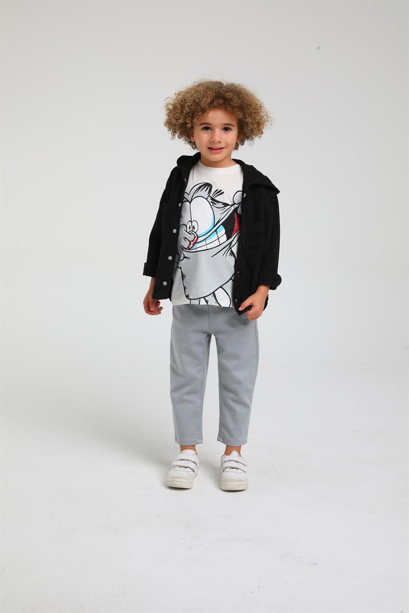 GARFİELD BASKILI T-SHIRT