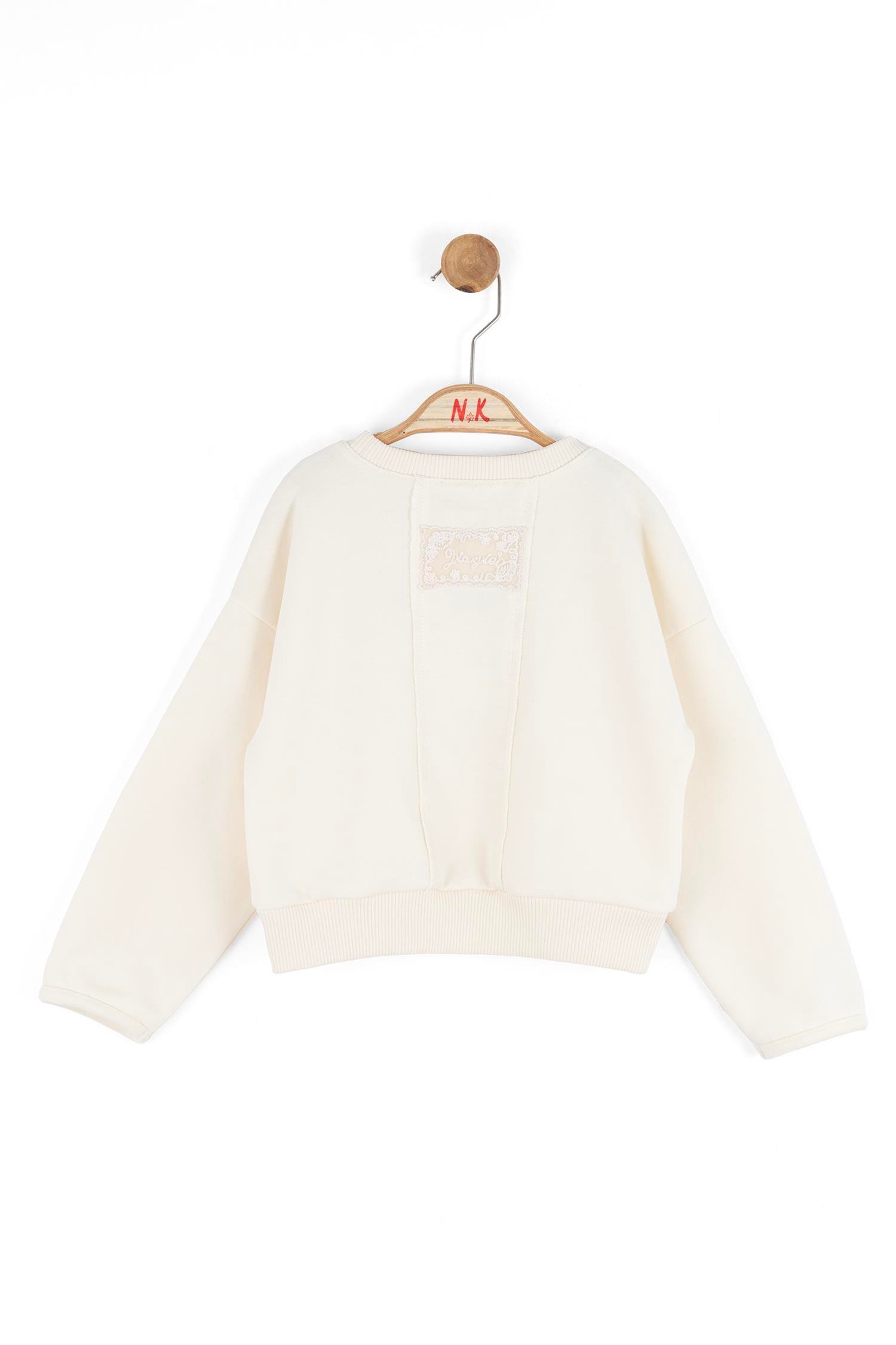 Gogeous Kız Sweat - Ekru