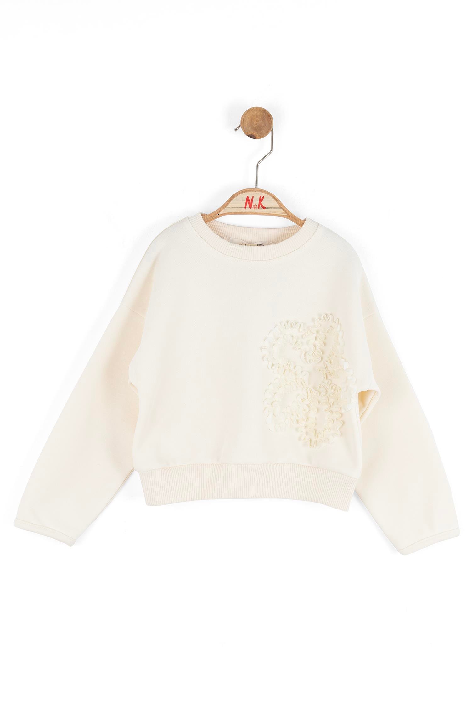 Gogeous Kız Sweat - Ekru