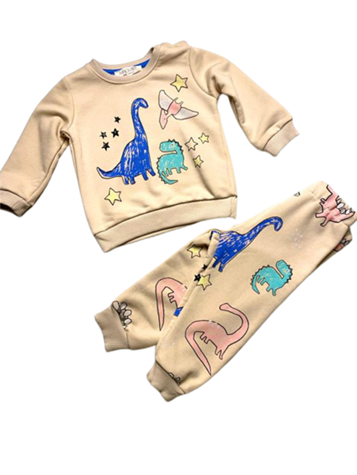 HAYVAN FİGÜRLÜ ERKEK BEBE TAKIM