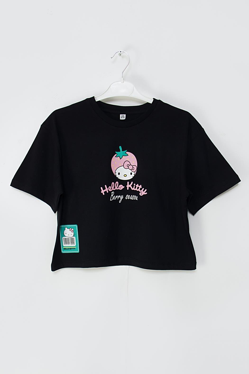 Hello Kitty Tişört - Siyah