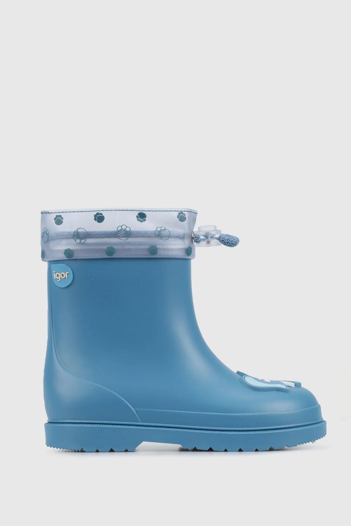 İgor Fil Baskılı Erkek  Bot - Mavi