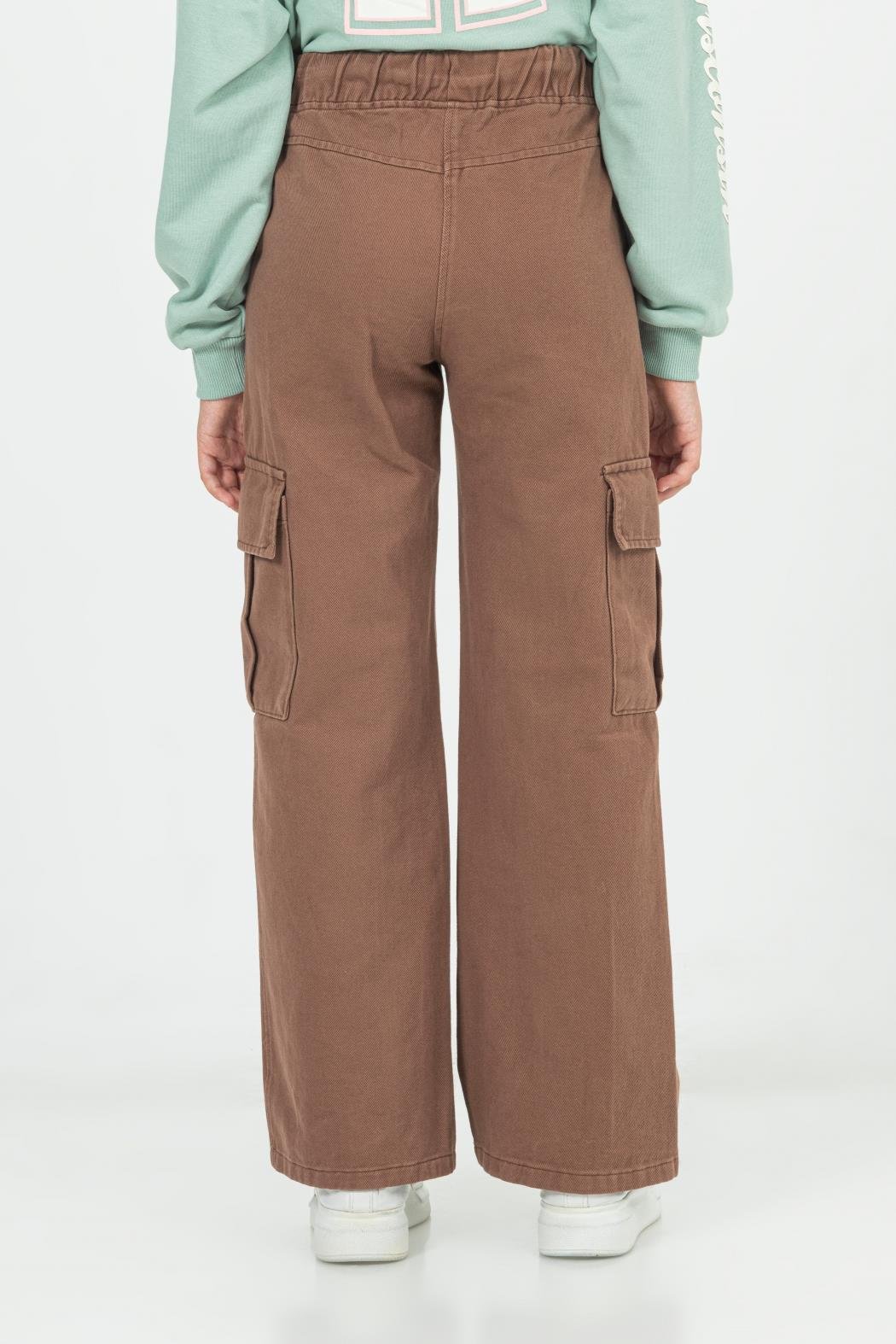 KARGO KIZ CEPLİ PANTALON