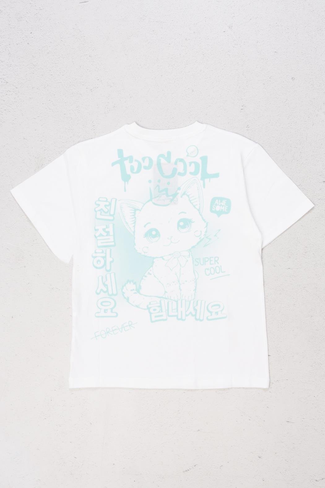 KEDİLİ T-SHIRT