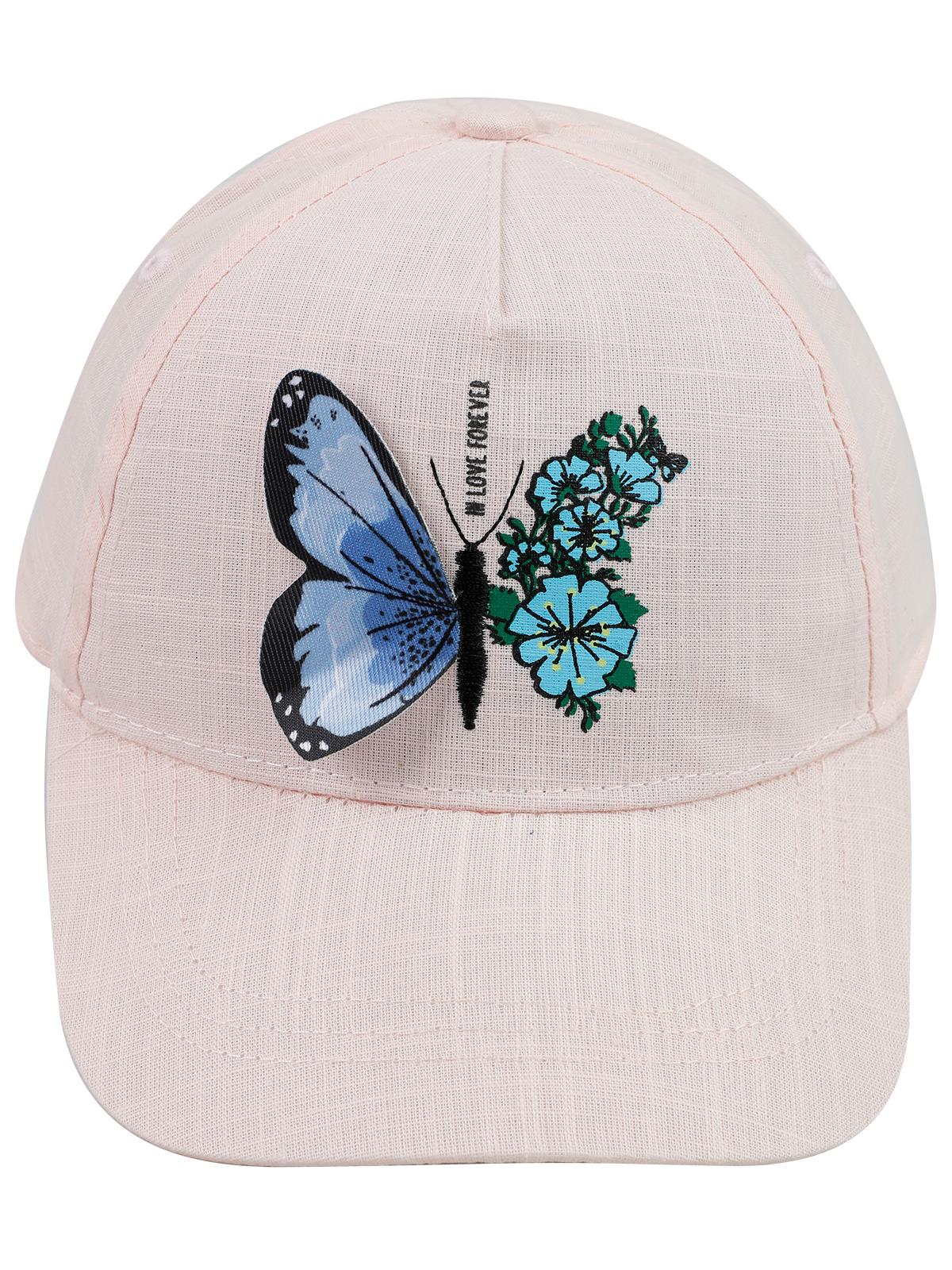 KELEBEKLİ KIZ ŞAPKA