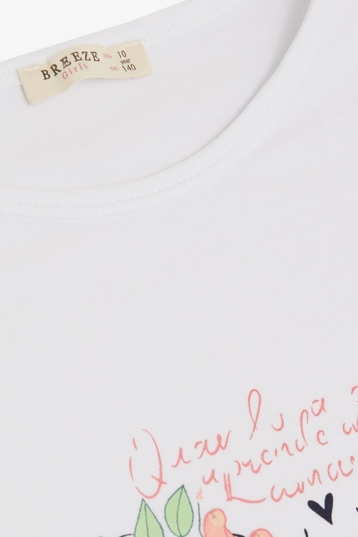 KELEBEKLİ KIZ T-SHIRT