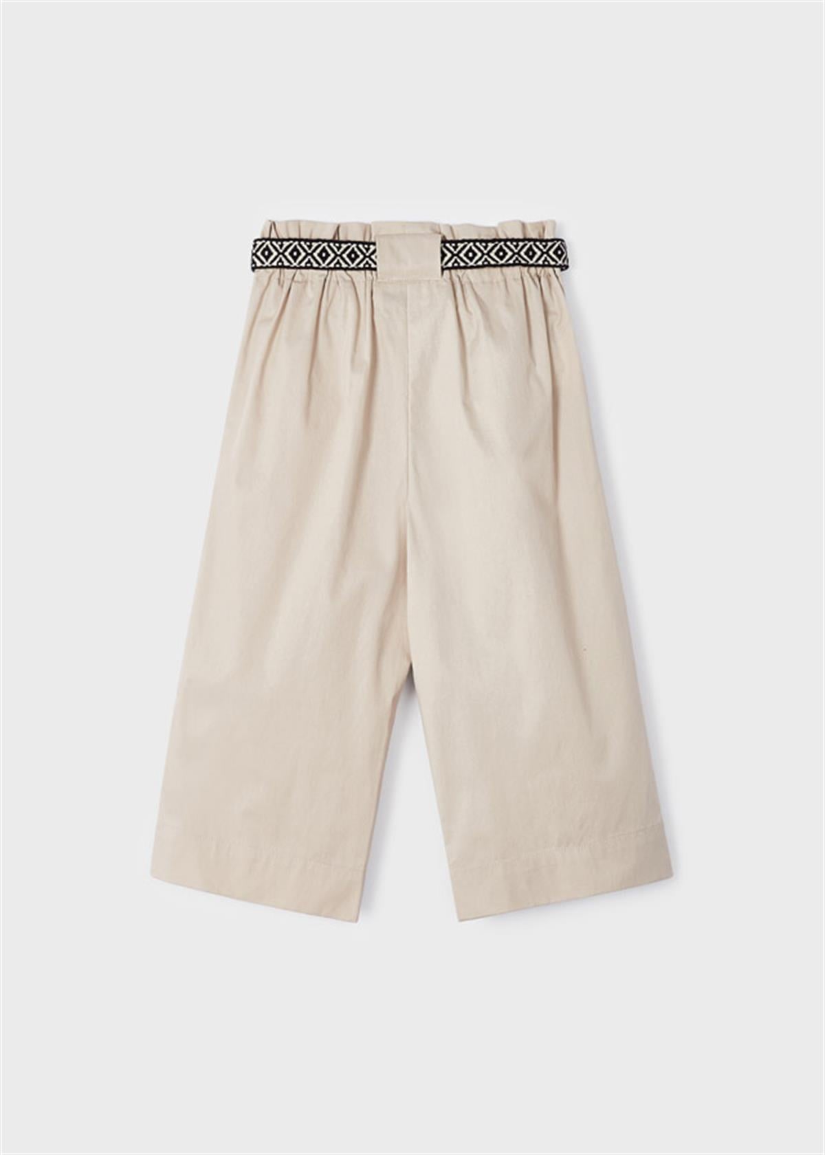 KEMERLİ DÜZ PANTALON