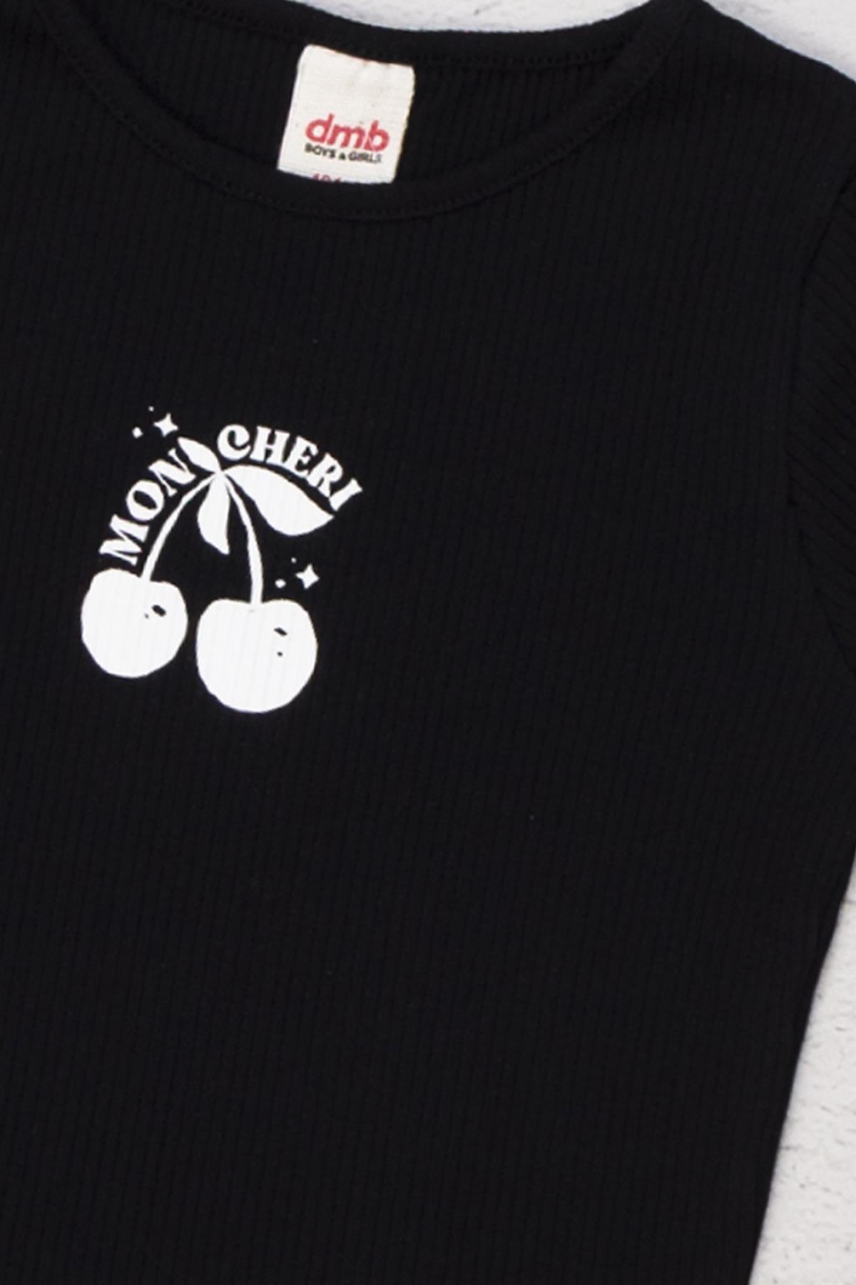 KİRAZLI KIZ T-SHIRT