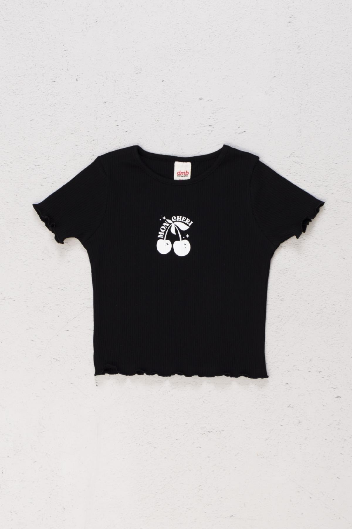 KİRAZLI KIZ T-SHIRT