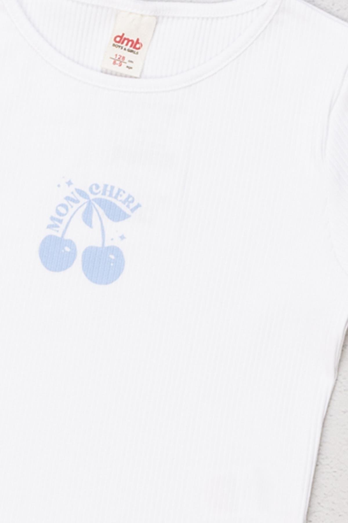 KİRAZLI KIZ T-SHIRT