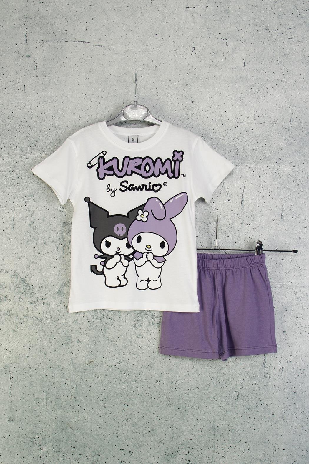 Kuromi Şortlu Takım - Lila