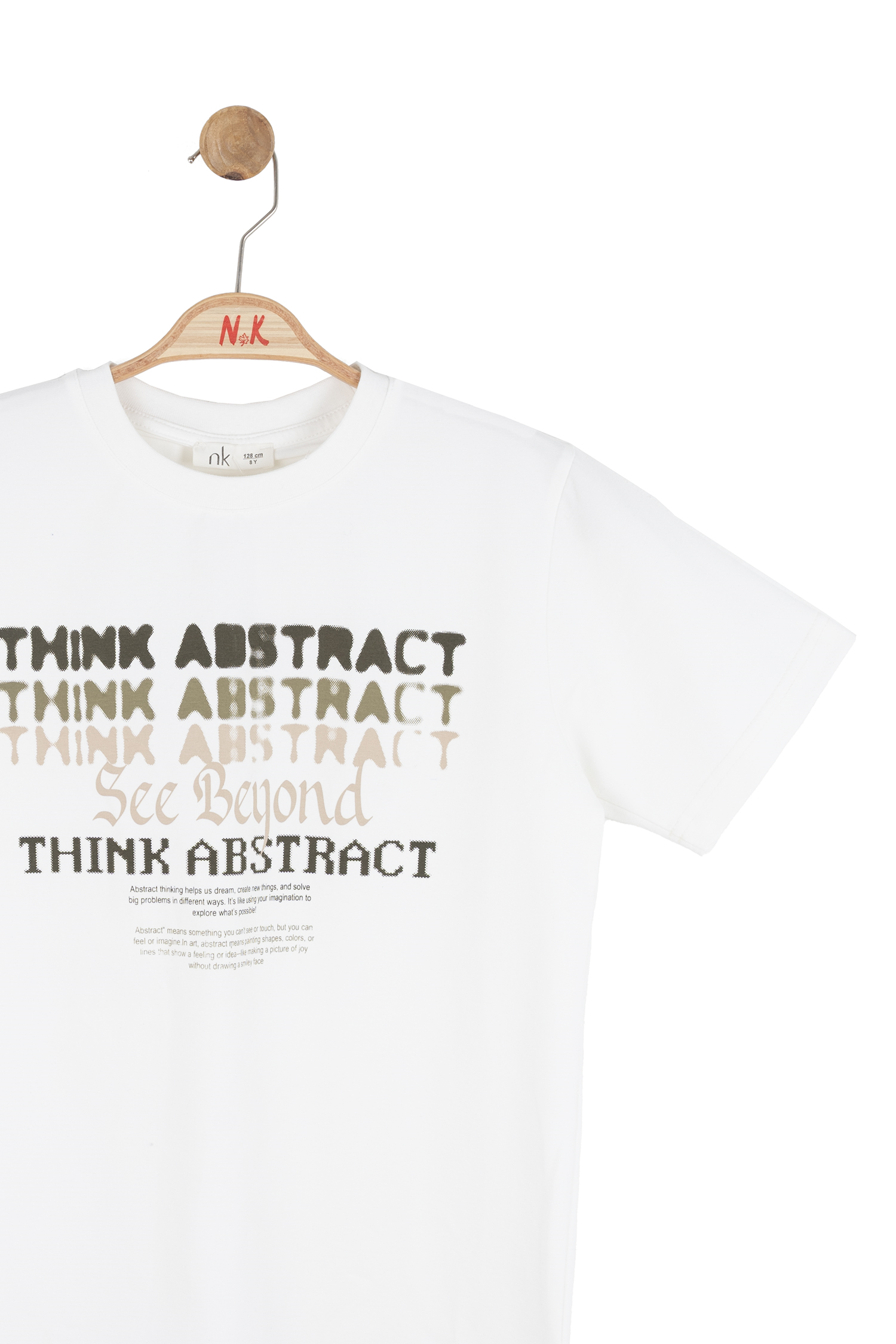 Like Erkek Tişört - Ekru