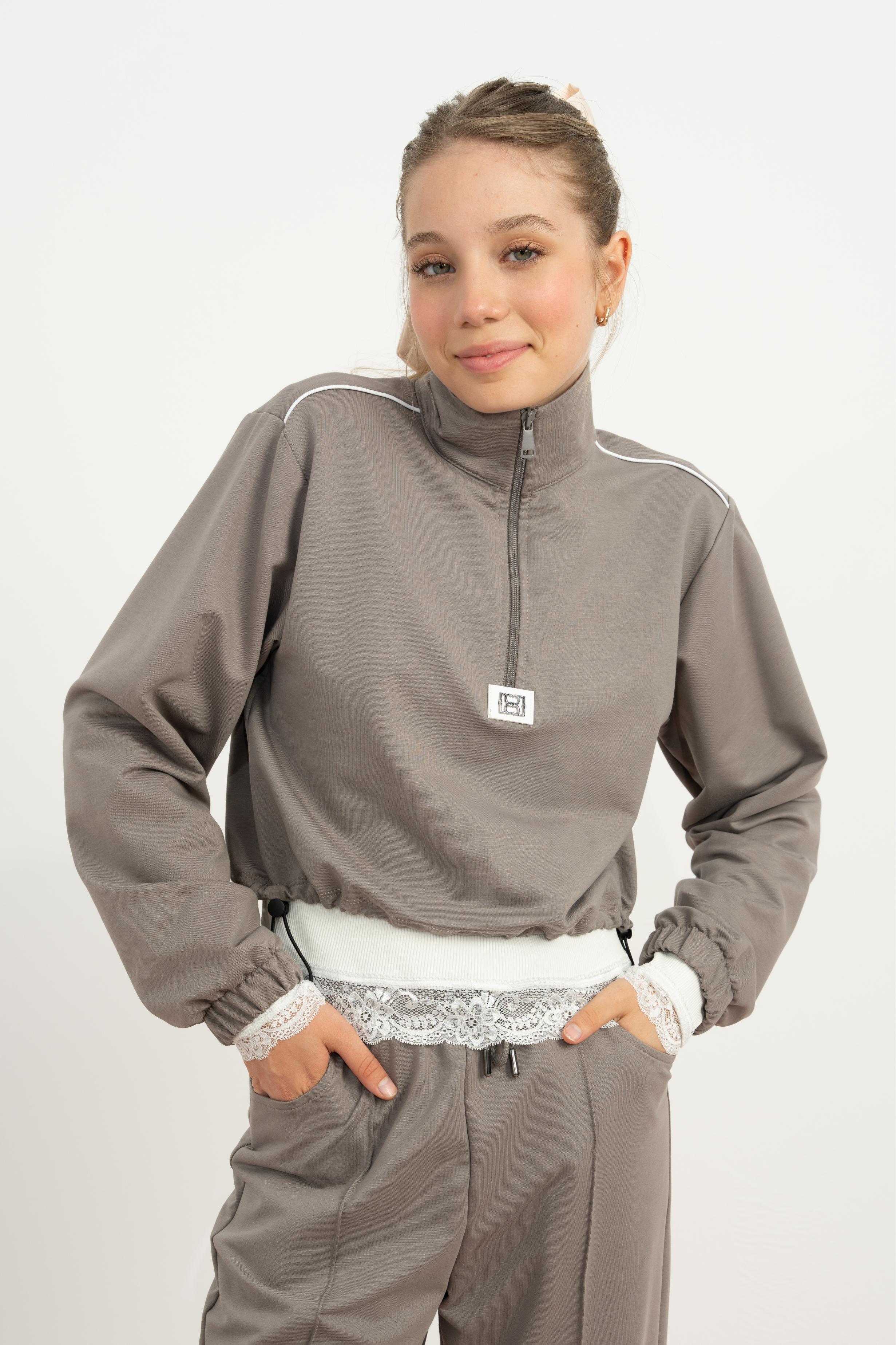 LOCO LOCO 3'Lü Kız Takım - Vizon