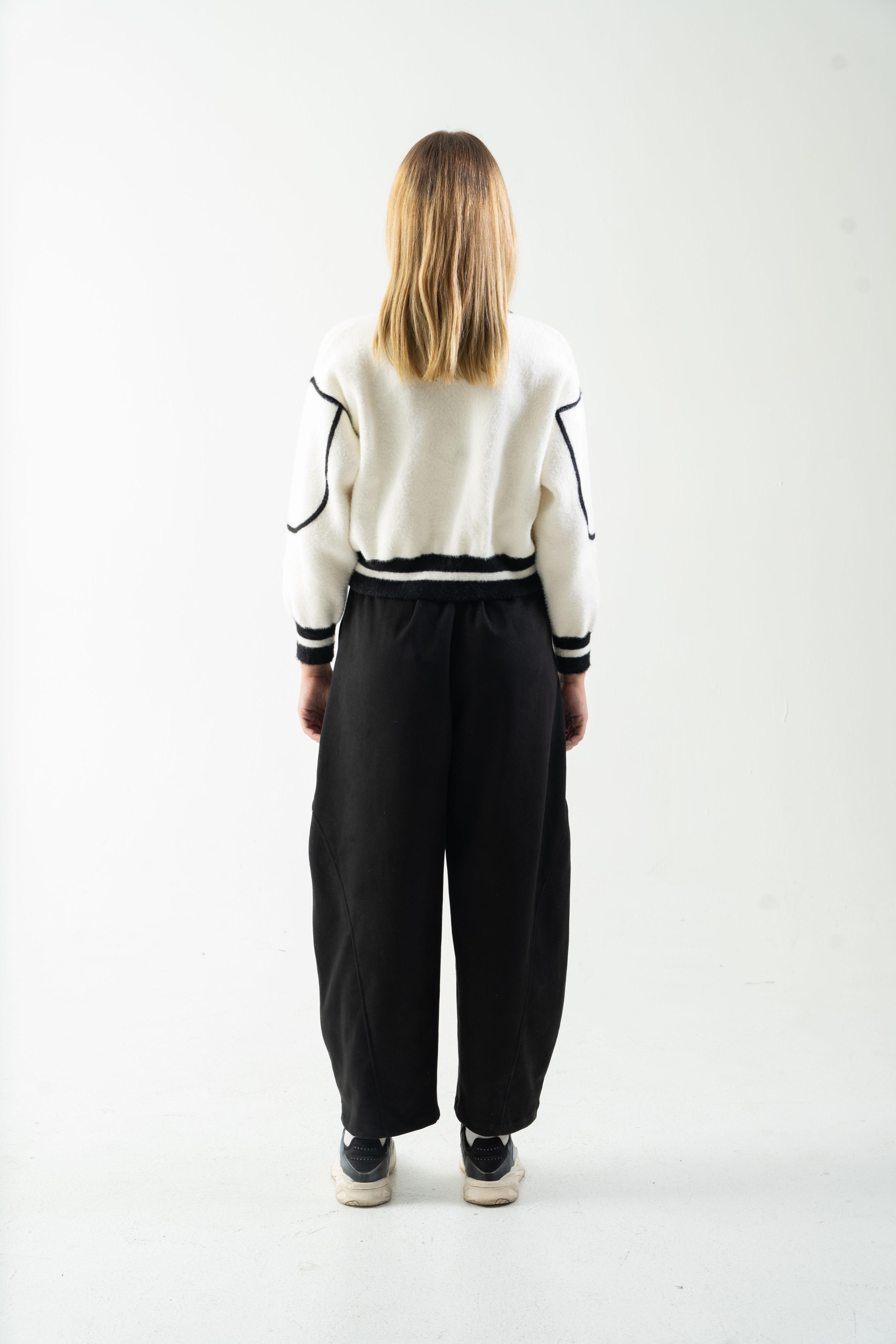 LOCO LOCO College Kız Ceket - Ekru