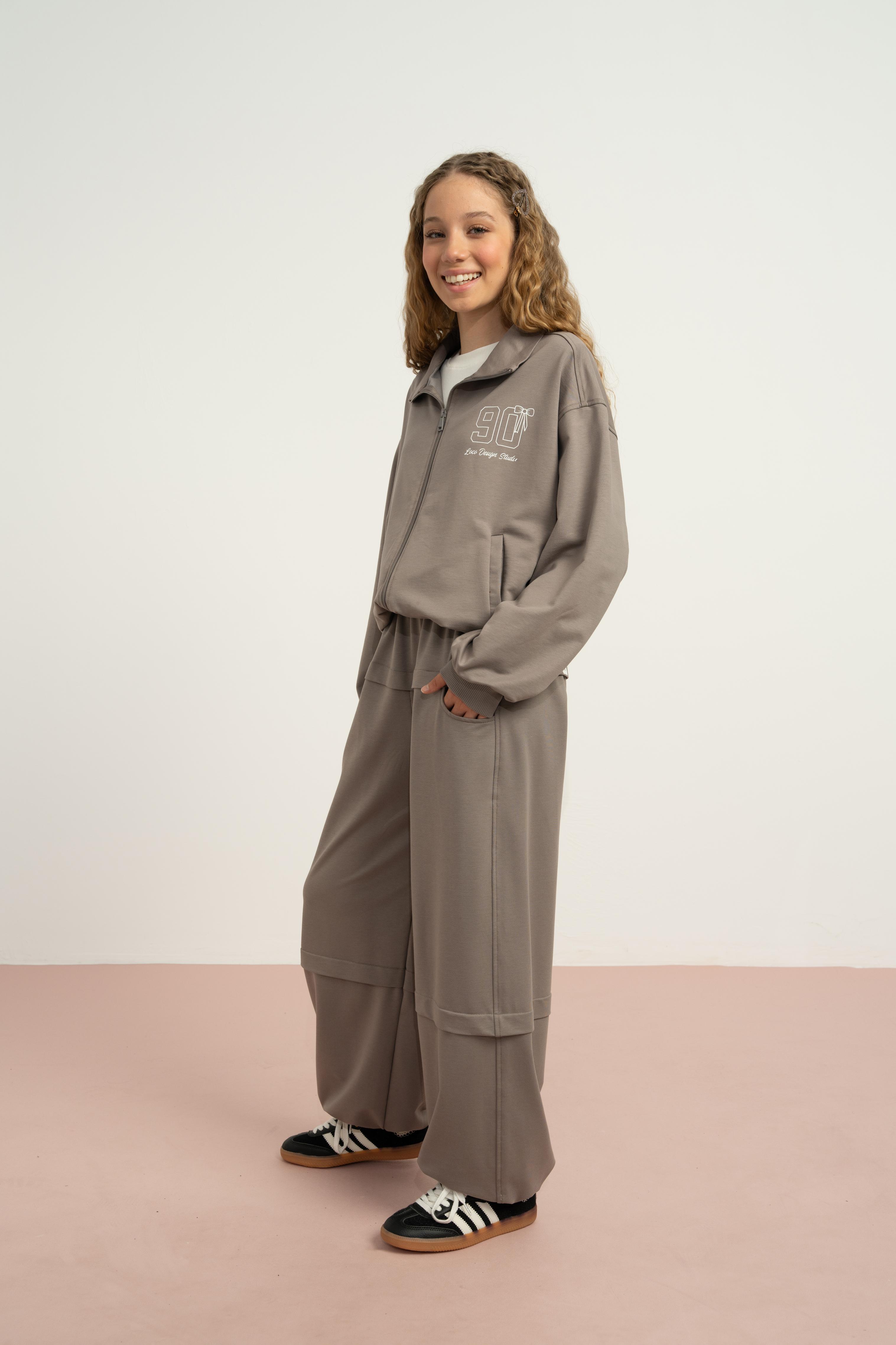 LOCO LOCO Desing Studio Kız Takım - Vizon