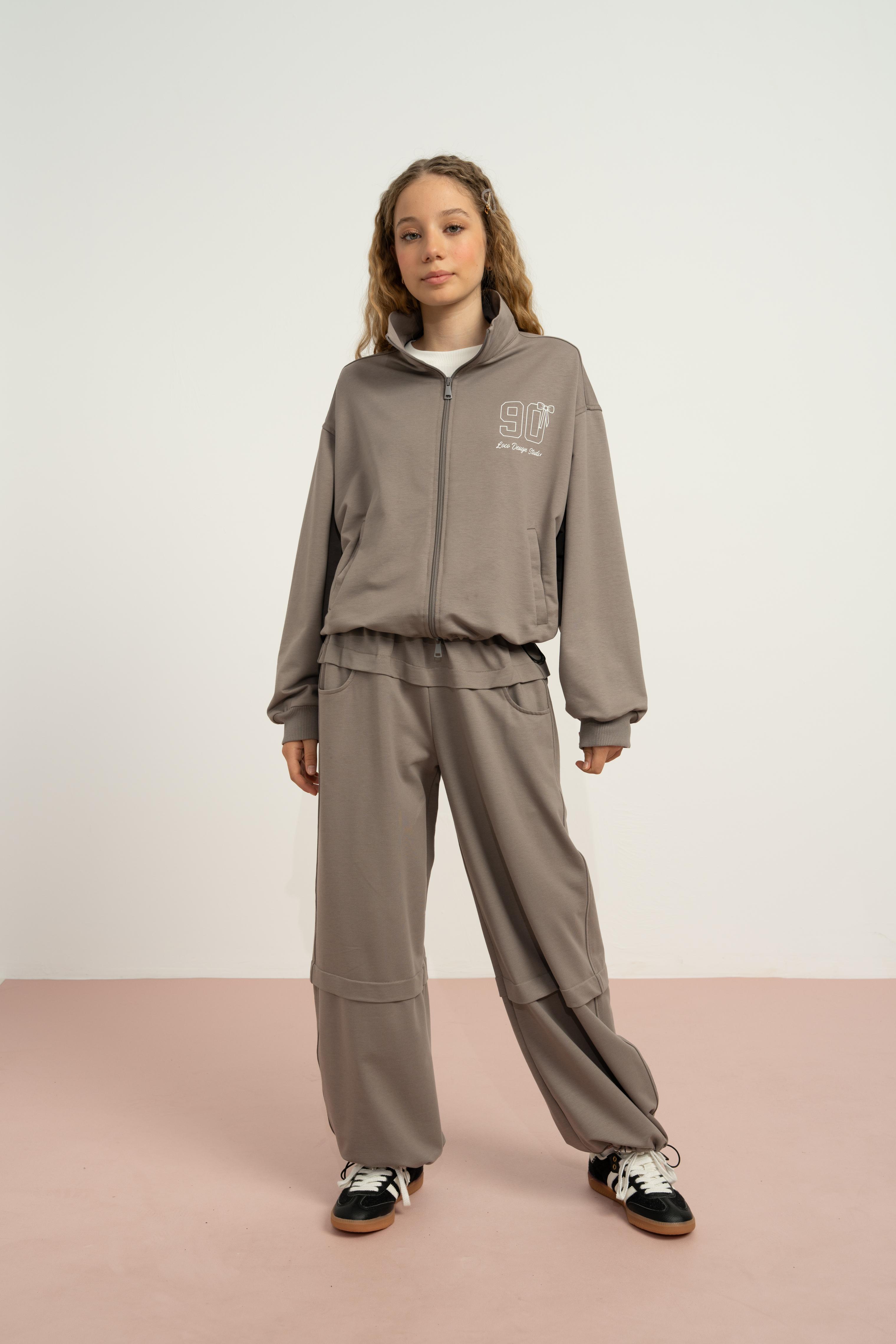 LOCO LOCO Desing Studio Kız Takım - Vizon