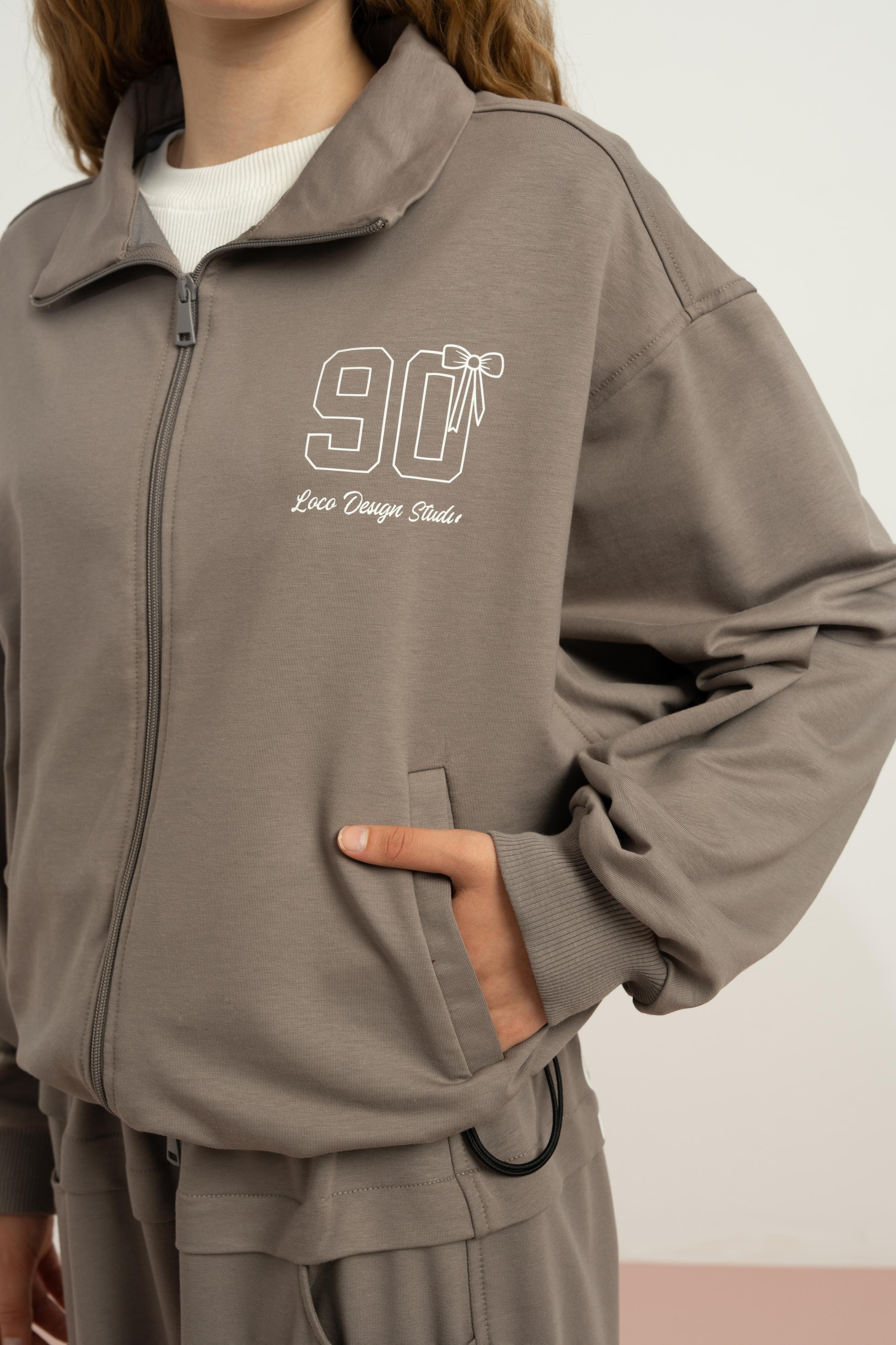 LOCO LOCO Desing Studio Kız Takım - Vizon