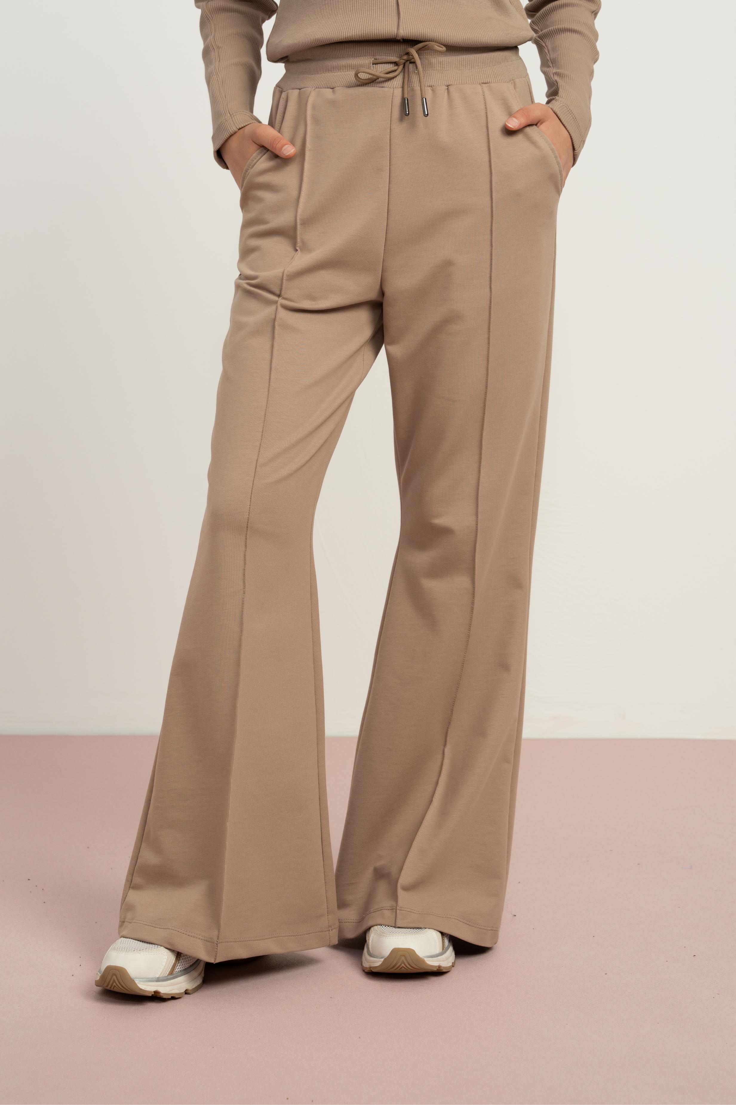 LOCO LOCO İspanyol Kız Pantolon - Bej