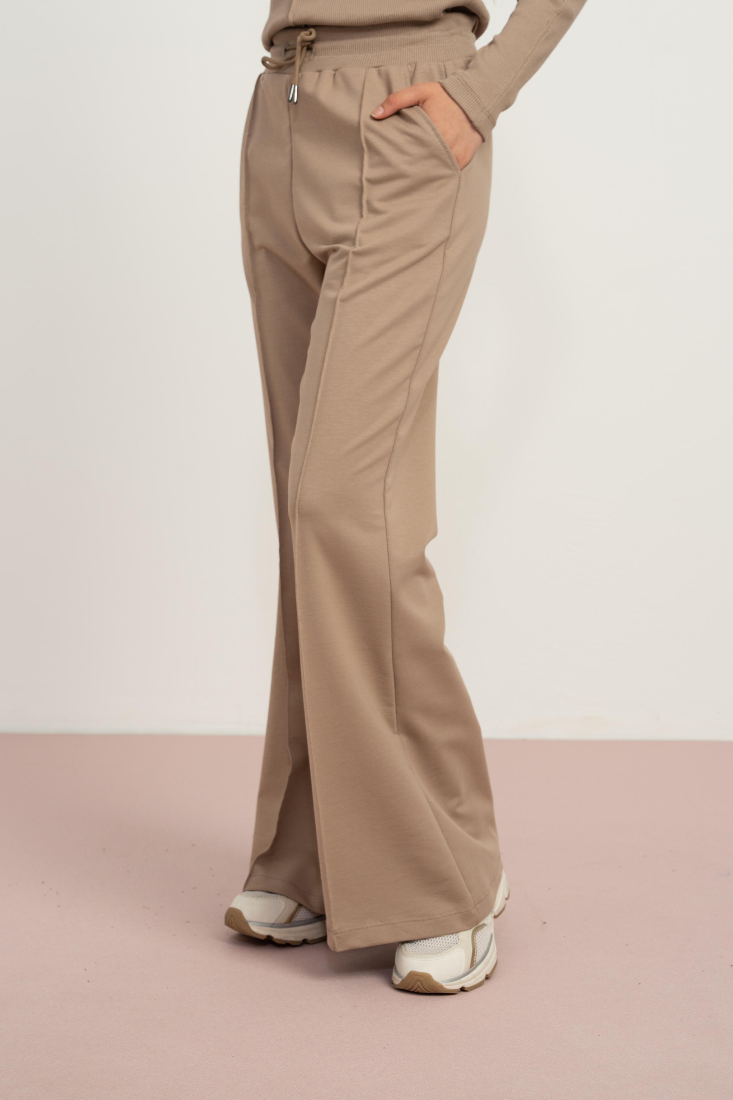 LOCO LOCO İspanyol Kız Pantolon - Bej