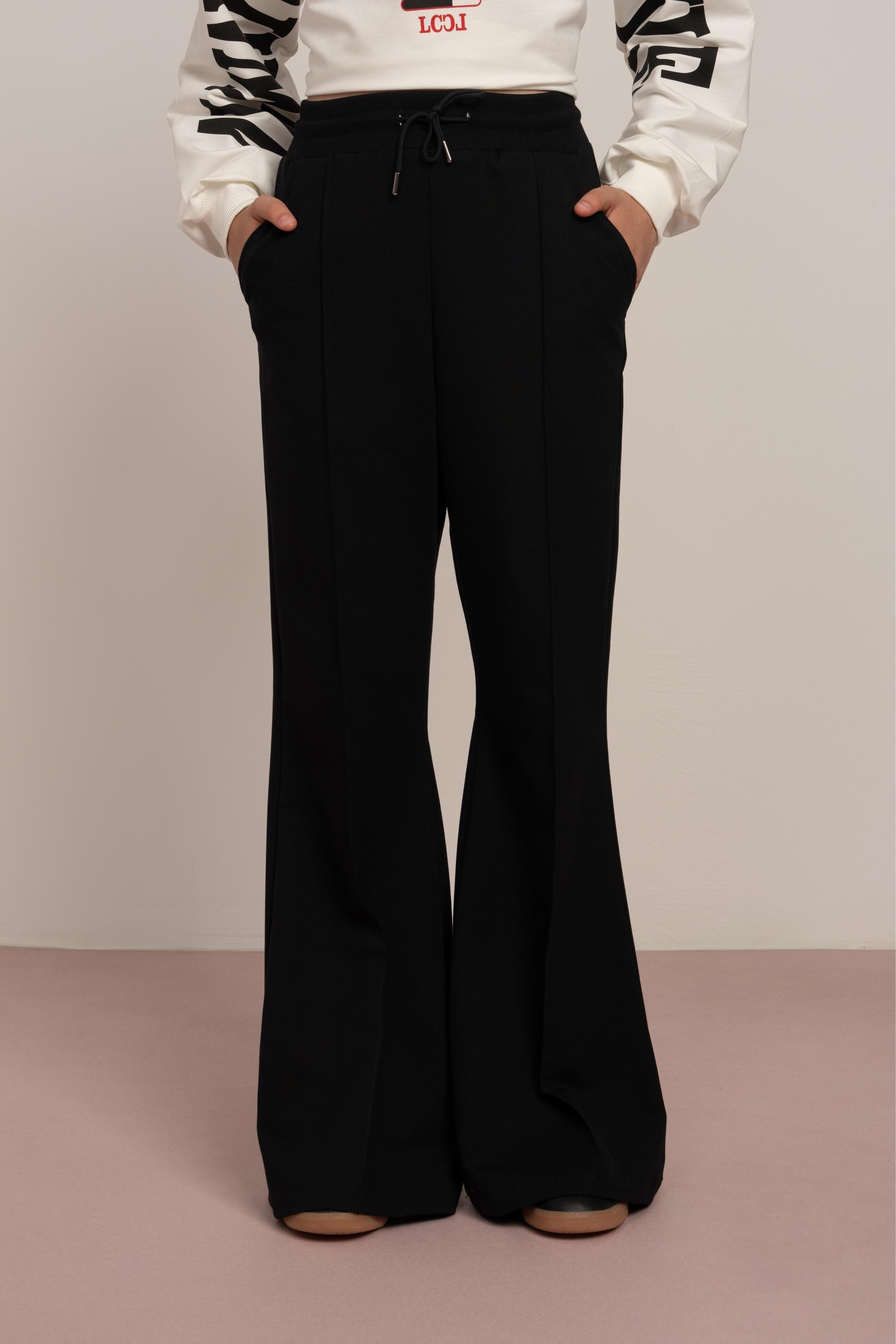 LOCO LOCO İspanyol Kız Pantolon - Siyah