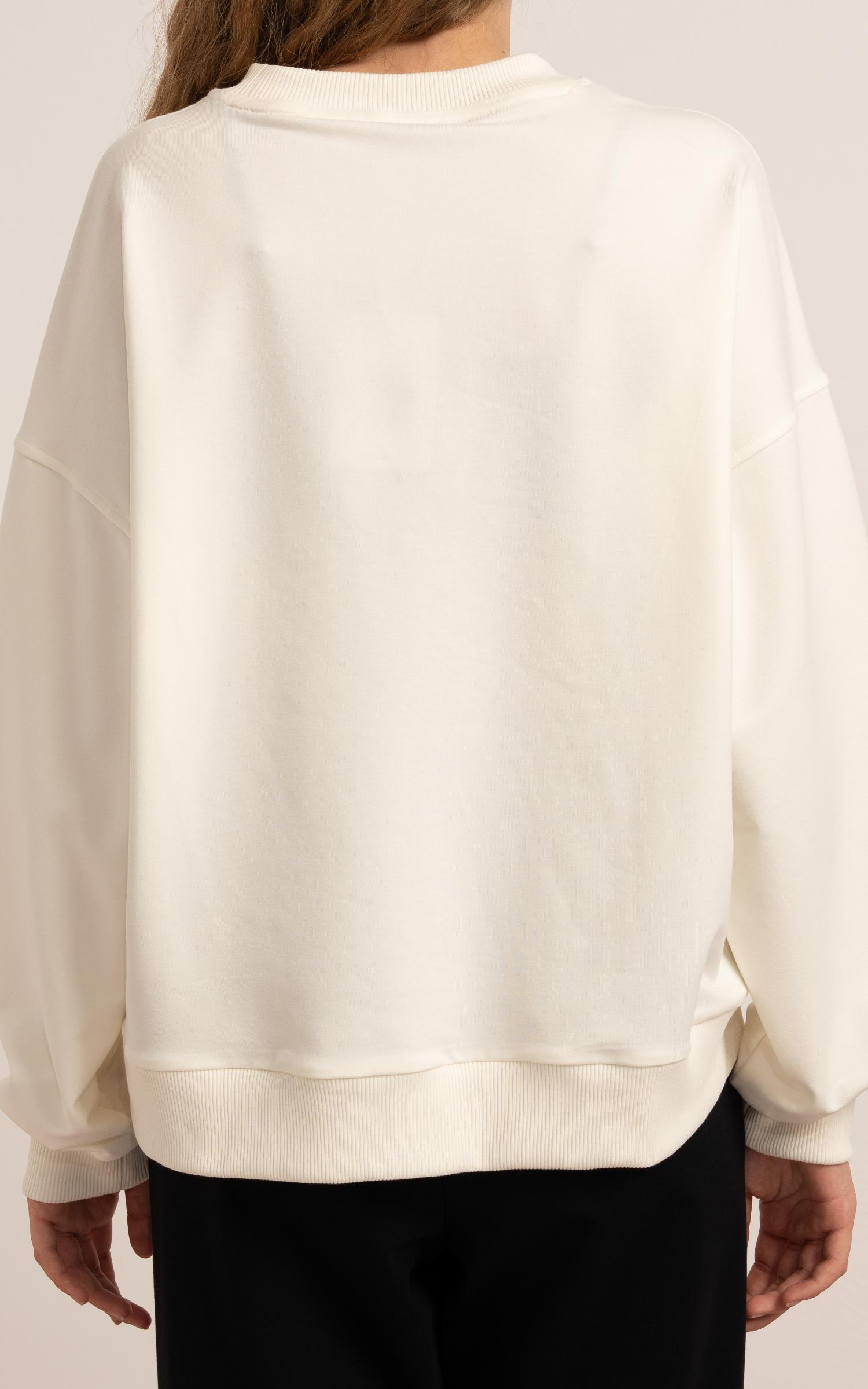 LOCO LOCO Sevimli Köpek Sweat - Siyah