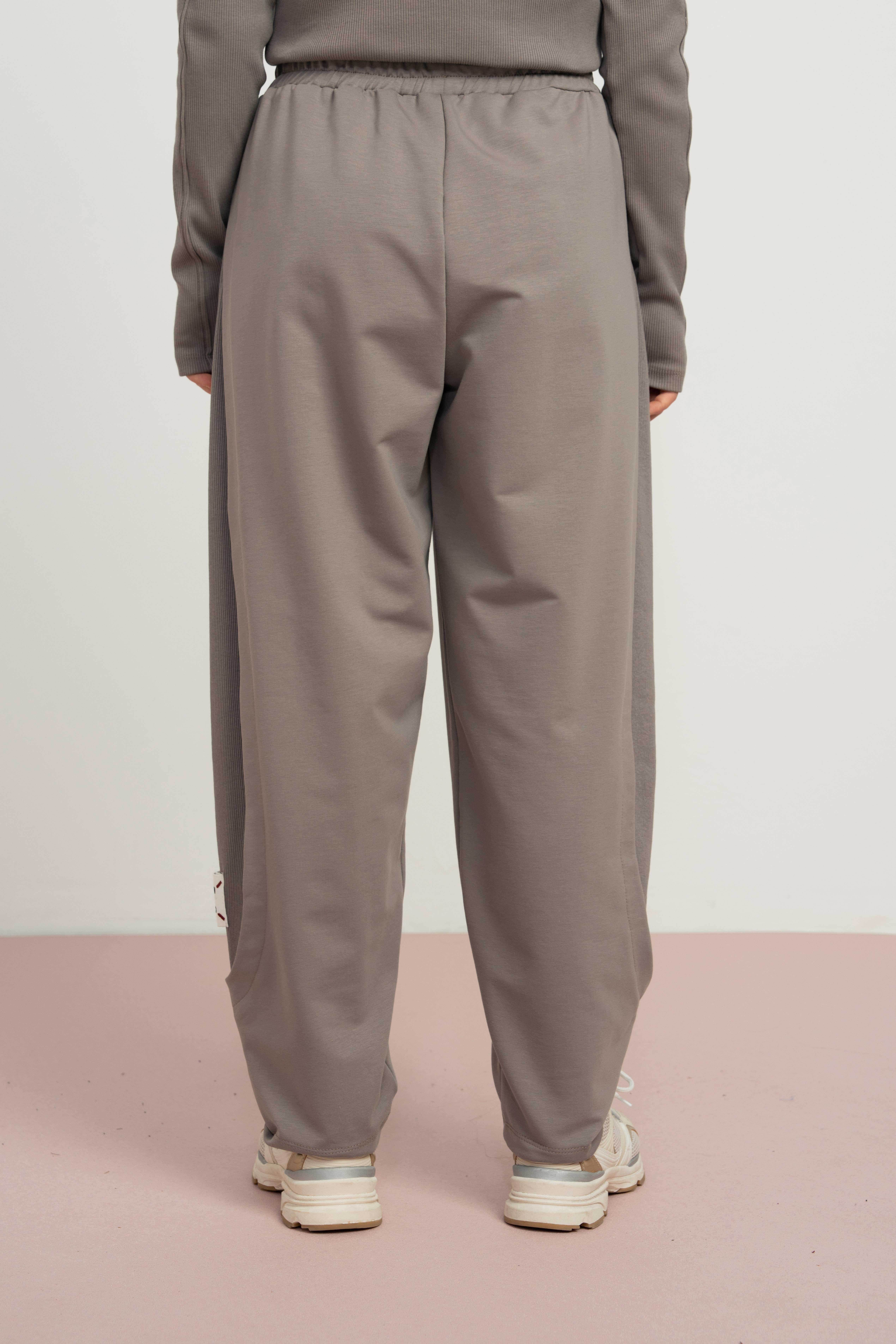 LOCO LOCO Yanları Fitilli Pantolon - Vizon